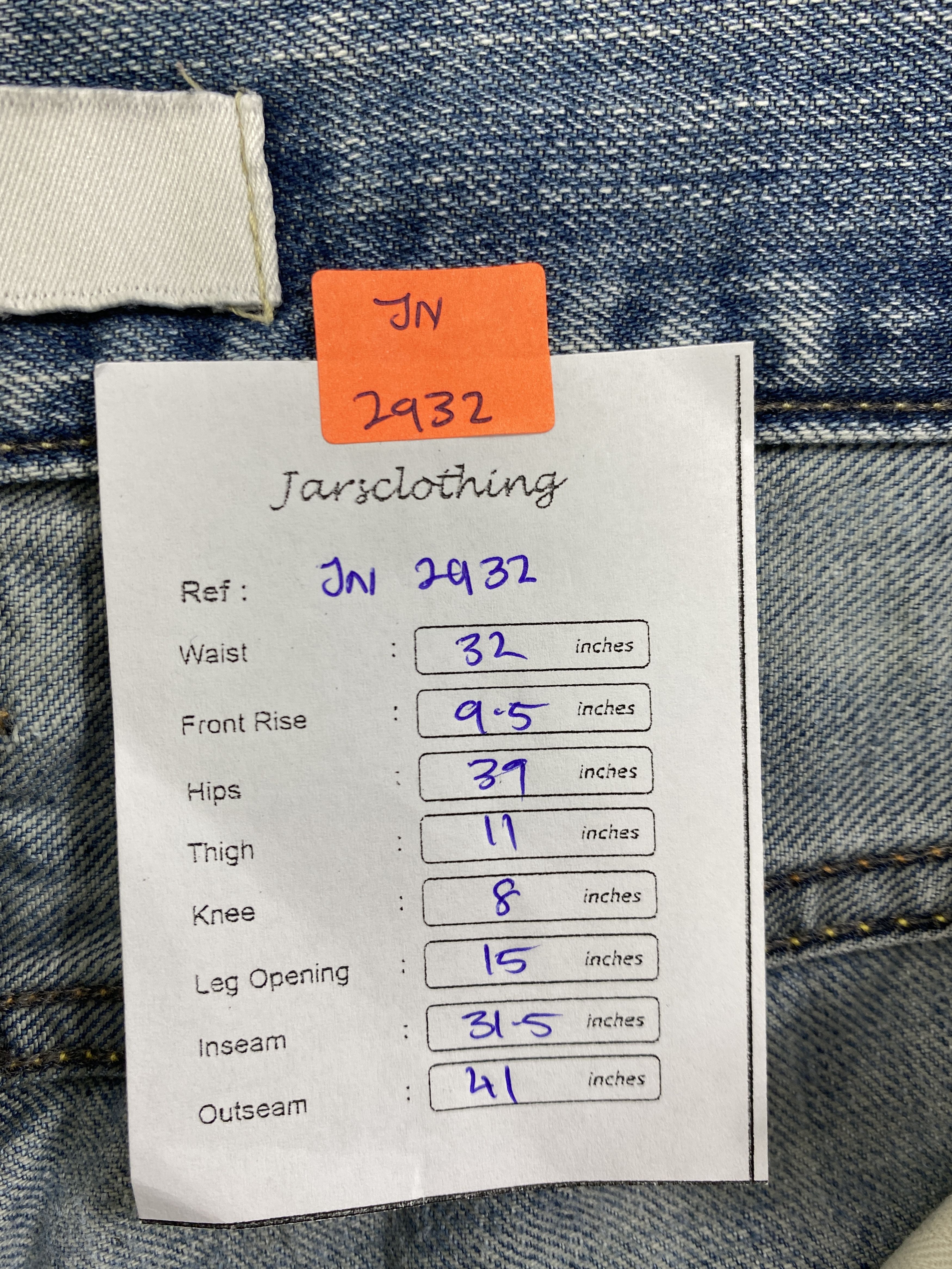 Levi's Vintage Levis 511 Jeans hysteric style 32x31.5 - JN 2932 Size US 32 / EU 48 - 8 Thumbnail