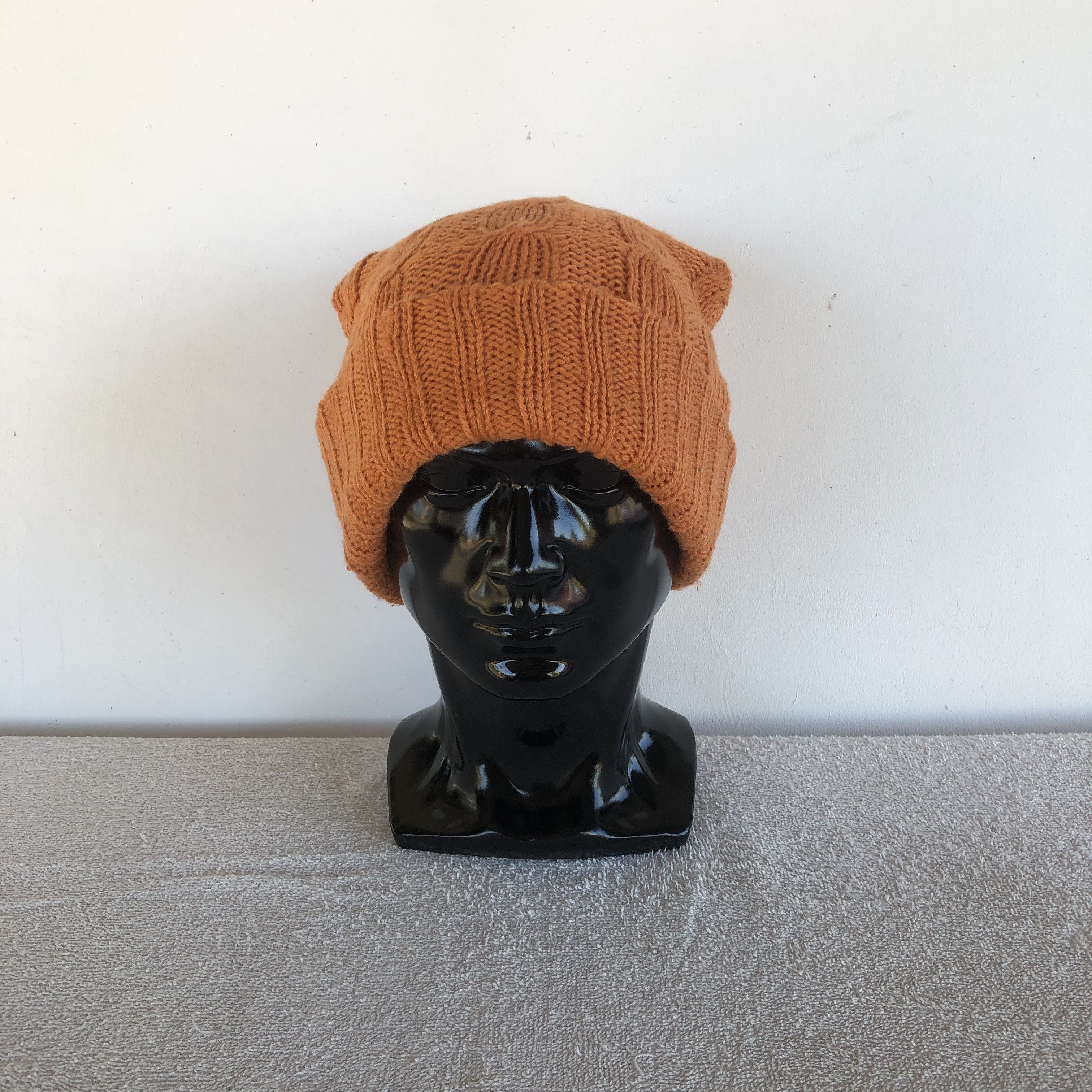 Japanese Brand Vintage 90s Japanese Aran Isle Funny Beanie Snow Caps Hats Size ONE SIZE - 2 Thumbnail