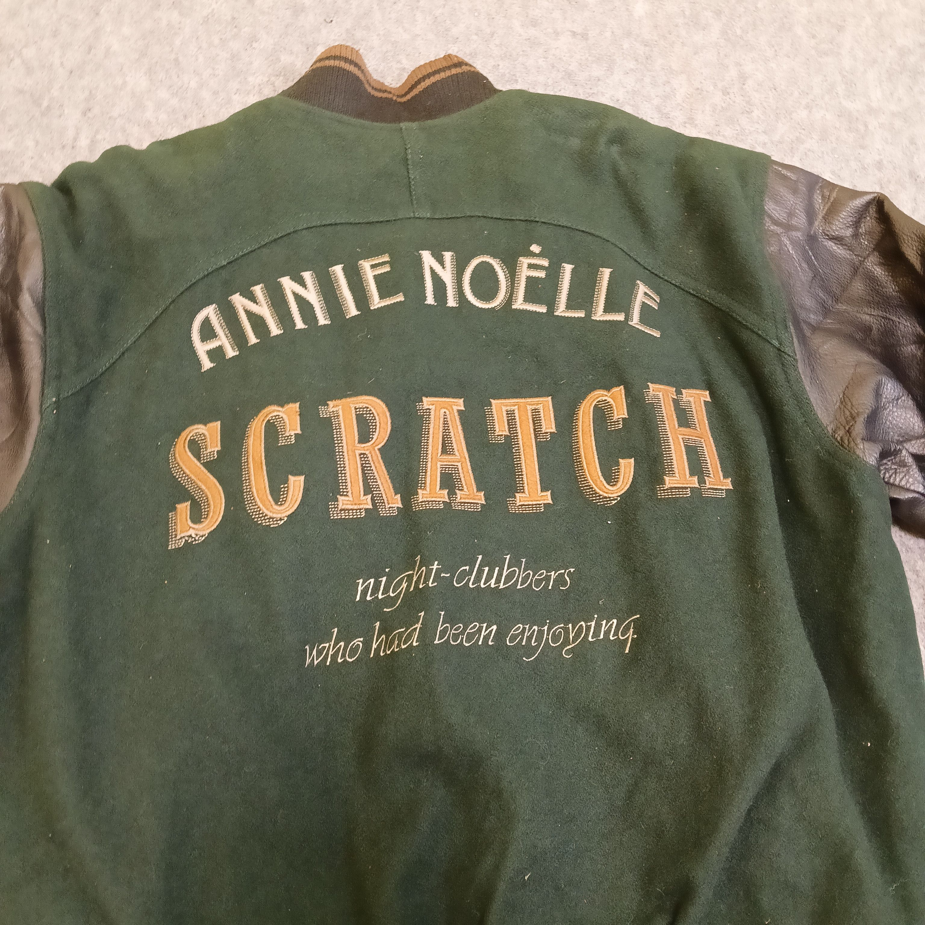 Vintage VINTAGE VARCITY ANNIE NOELLE SCRATH JACKET SIZE XXL Size US XXL / EU 58 / 5 - 8 Thumbnail