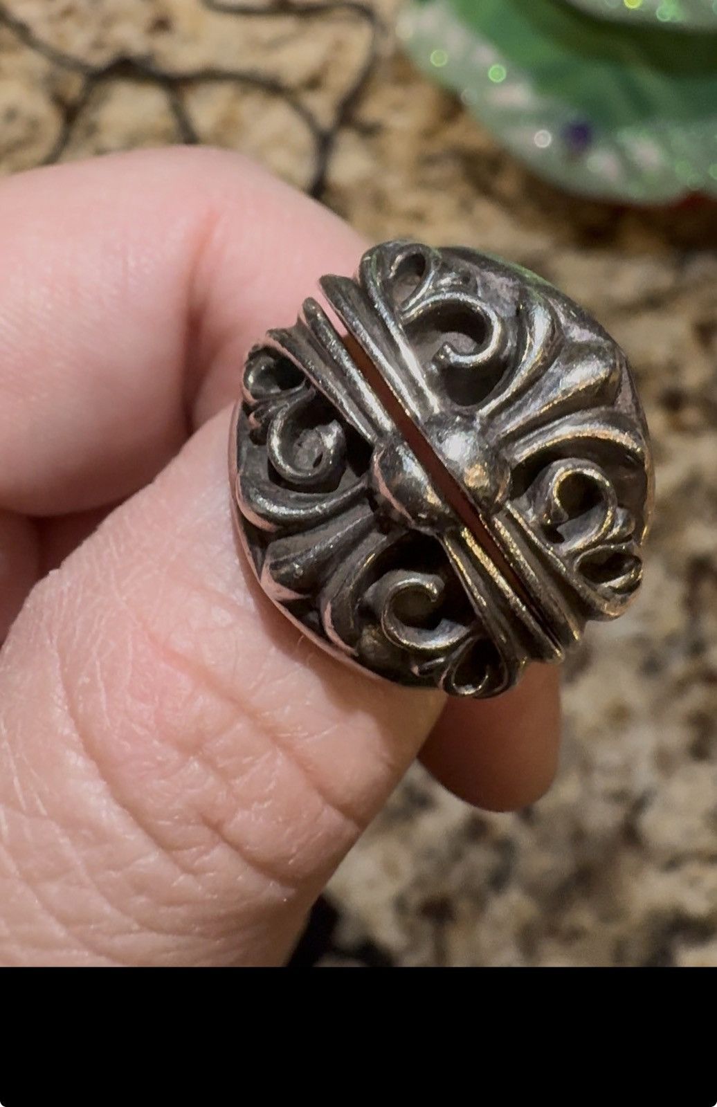 Chrome Hearts Chrome Hearts Keeper Halves Ring Size ONE SIZE - 1 Thumbnail