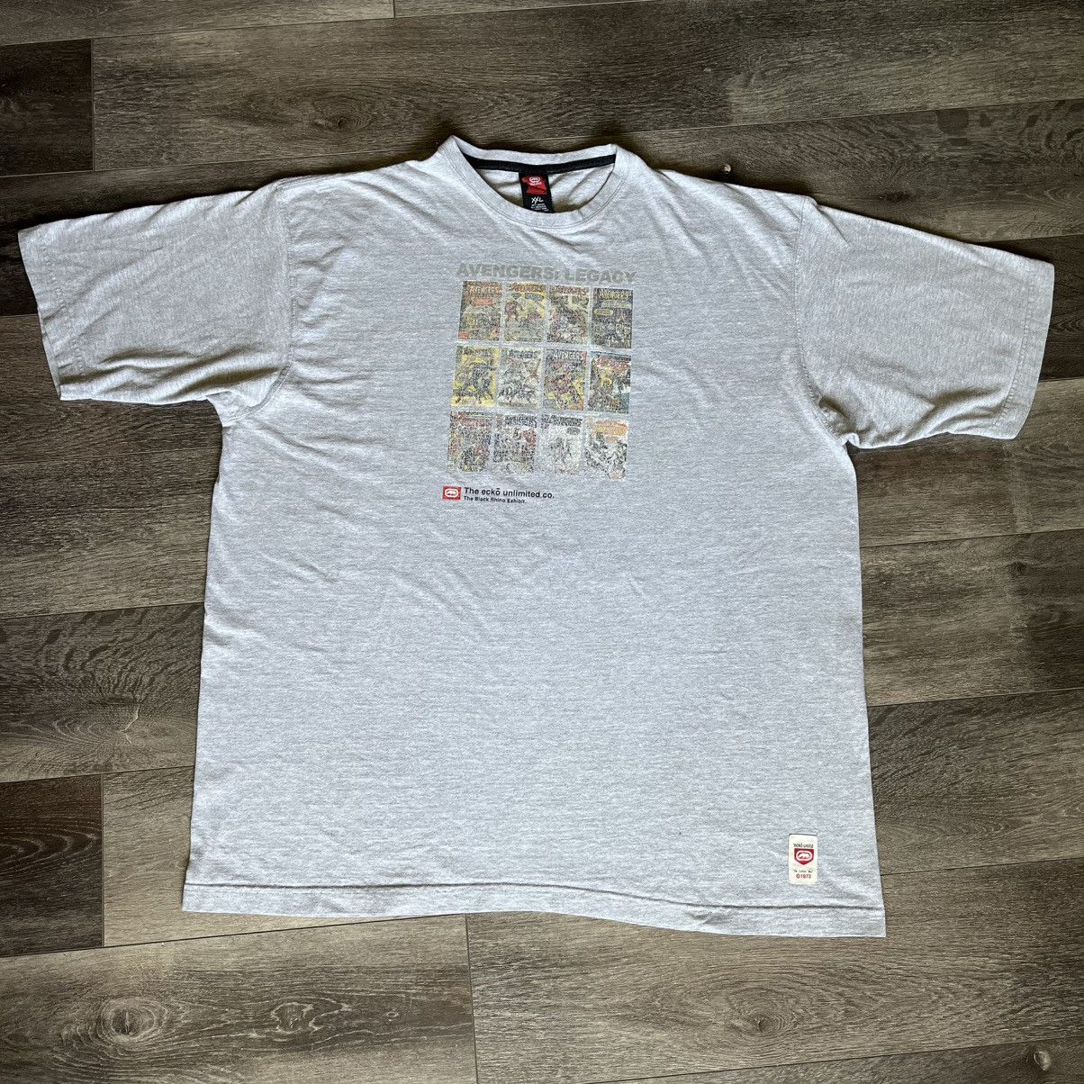 Ecko Unltd. × Marvel Comics × Vintage Vintage Y2K Ecko Unlimited Marvel Avengers Lagacy Comic Tee Size US XXL / EU 58 / 5 - 2 Thumbnail
