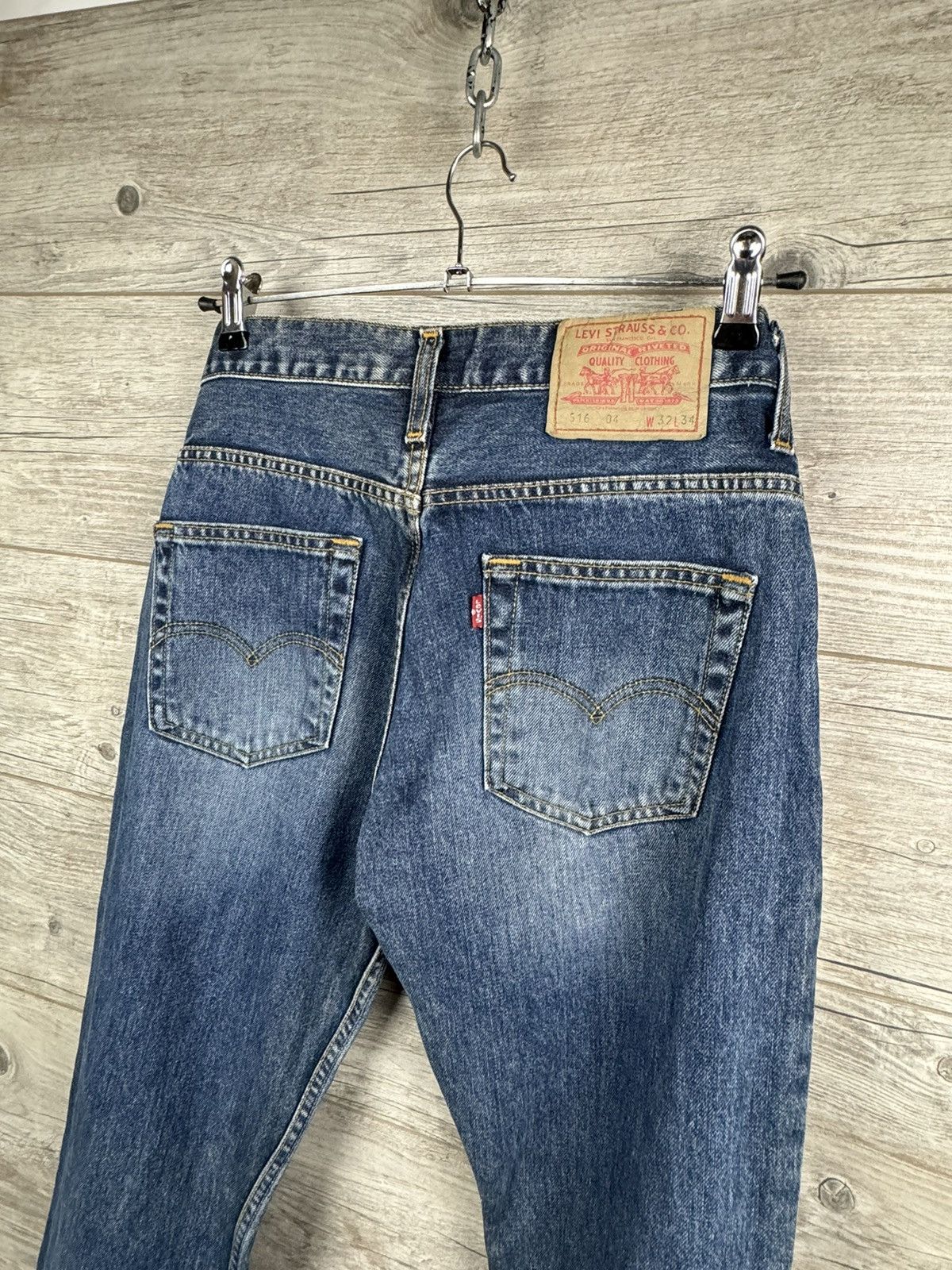 Levi's Vintage Clothing × Vintage Levi’s jeans vintage 516 W32 L34 Size US 32 / EU 48 - 3 Thumbnail