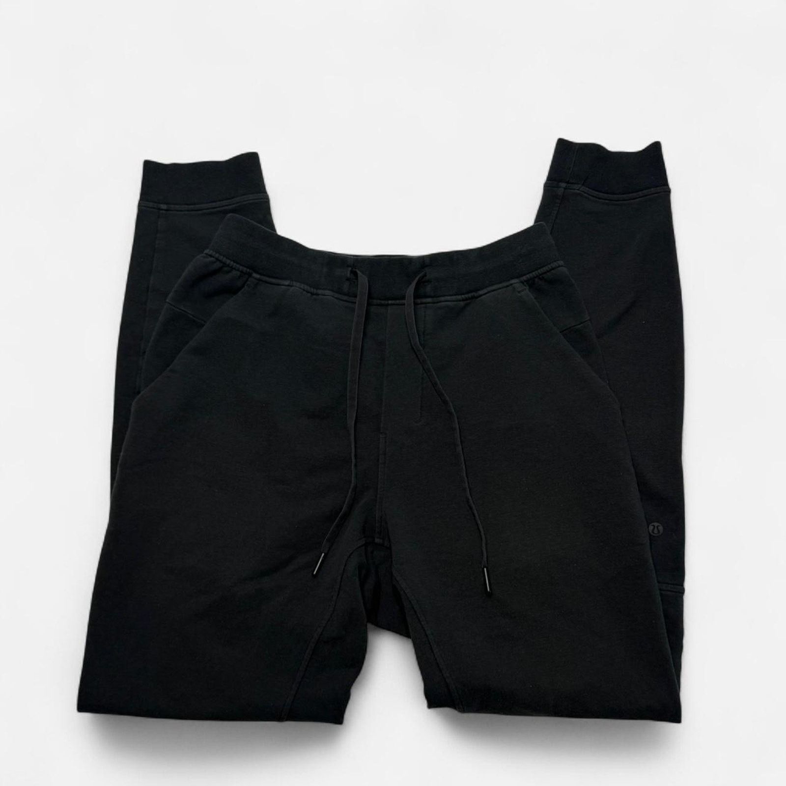 Lululemon Lululemon Mens Small Black Jogger Sweatpants Tapered Size US 29 - 4 Thumbnail