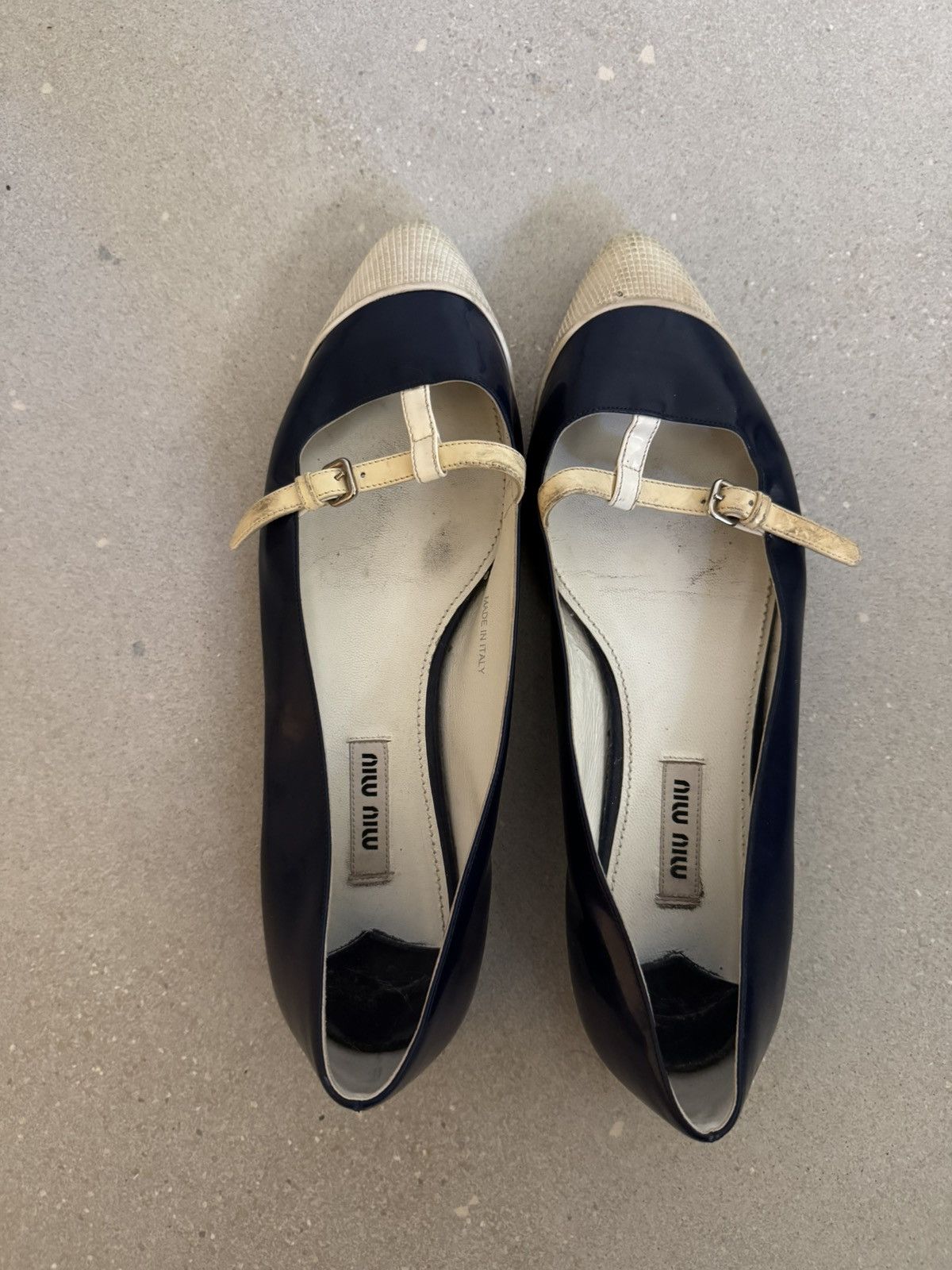 Miu Miu Two tone flats Size US 7.5 / IT 37.5 - 4 Thumbnail