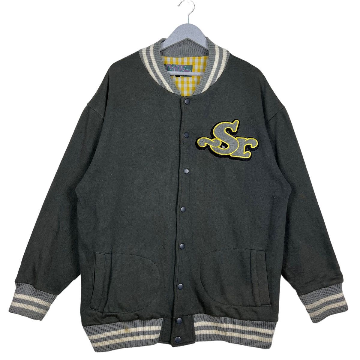 Japanese Brand 🔥 SOAR VARSITY BOMBER JACKET Size US L / EU 52-54 / 3 - 2 Thumbnail