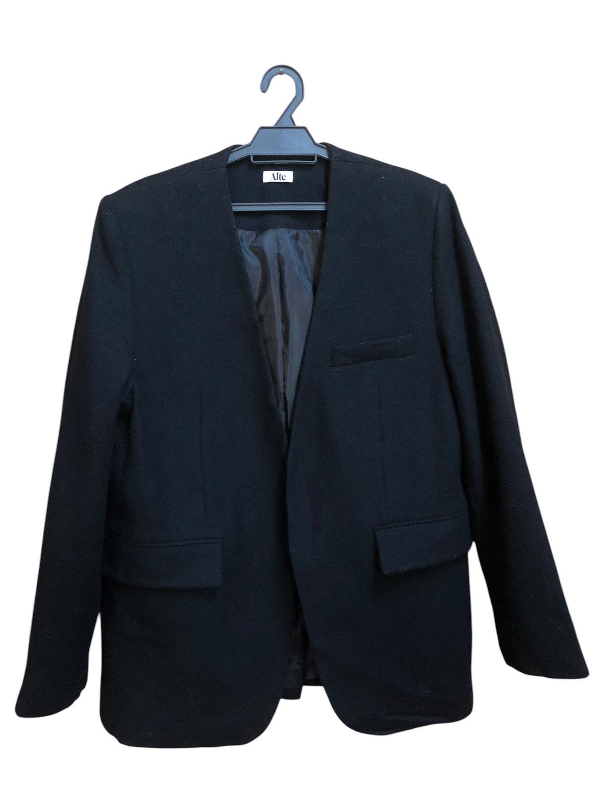 Japanese Brand Alte Wool Button Less Coat Size S / US 4 / IT 40 - 1 Thumbnail
