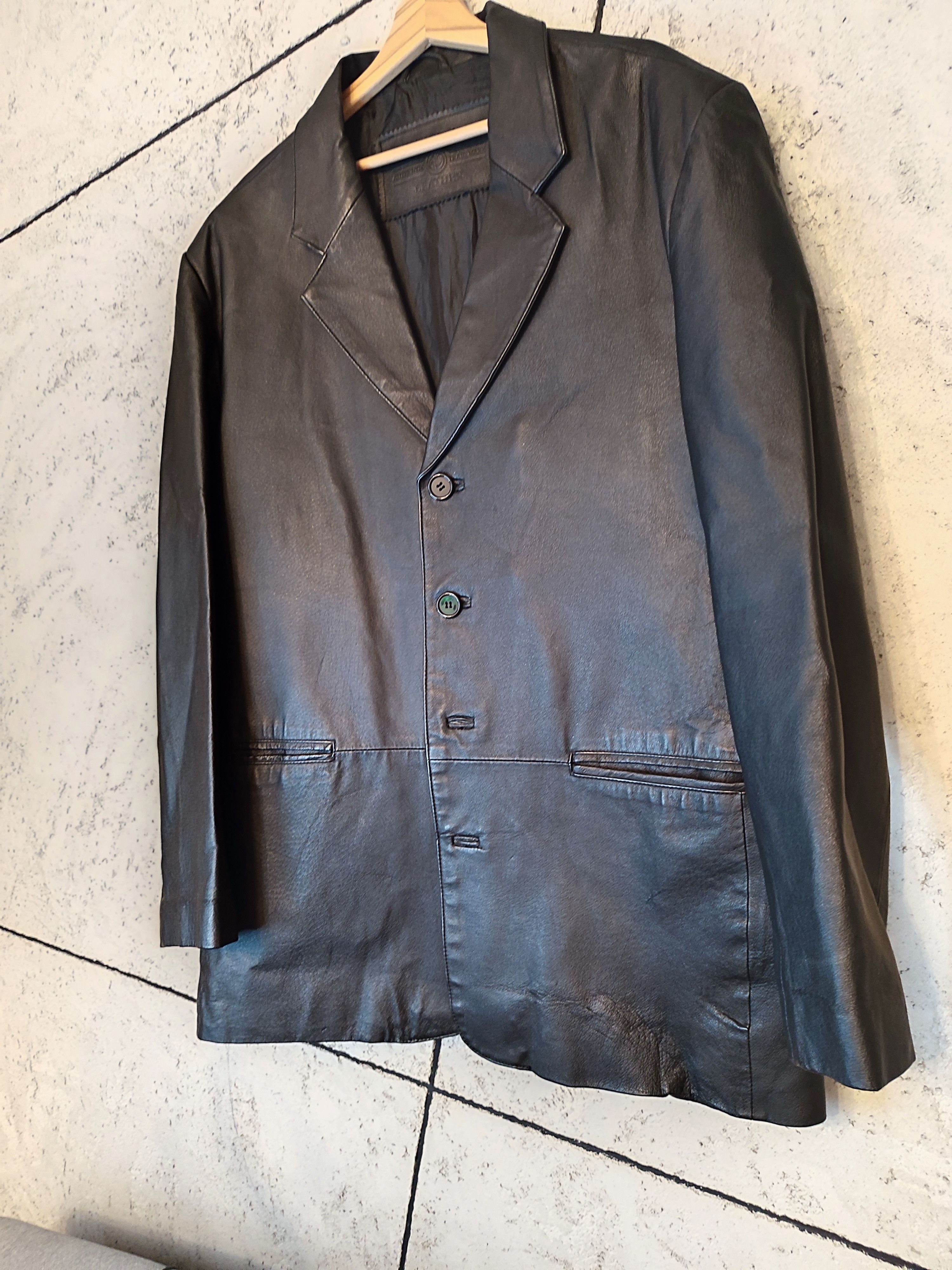 Other Union River men's leather jacket, 1980s, vintage XL Size US XL / EU 56 / 4 - 1 Thumbnail