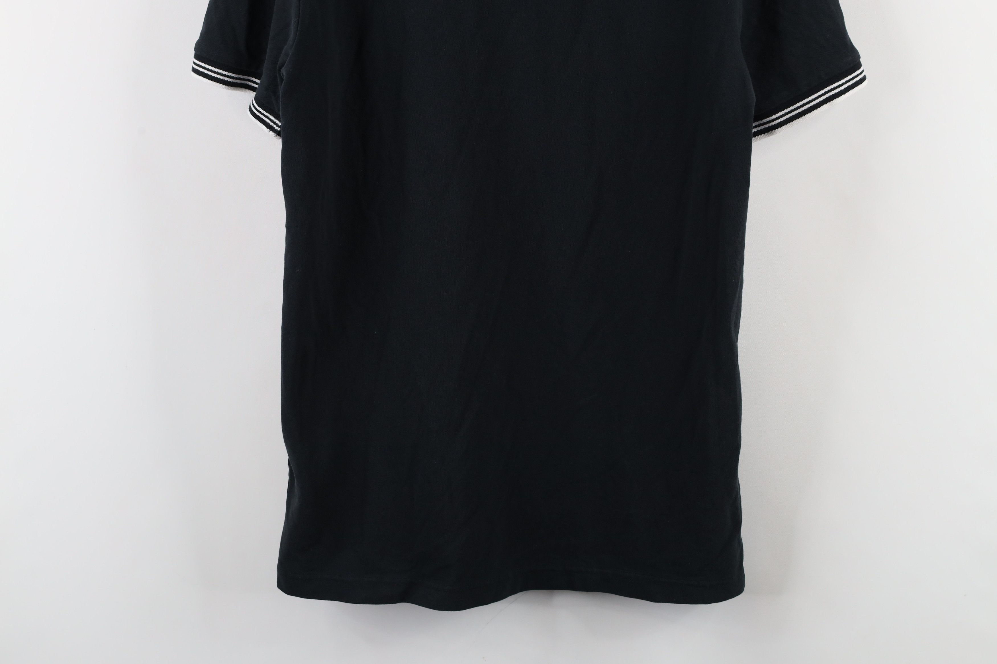 Hugo Boss × Vintage Hugo Boss Spell Out Slim Fit Stretch Striped Collared Polo Size US M / EU 48-50 / 2 - 11 Thumbnail