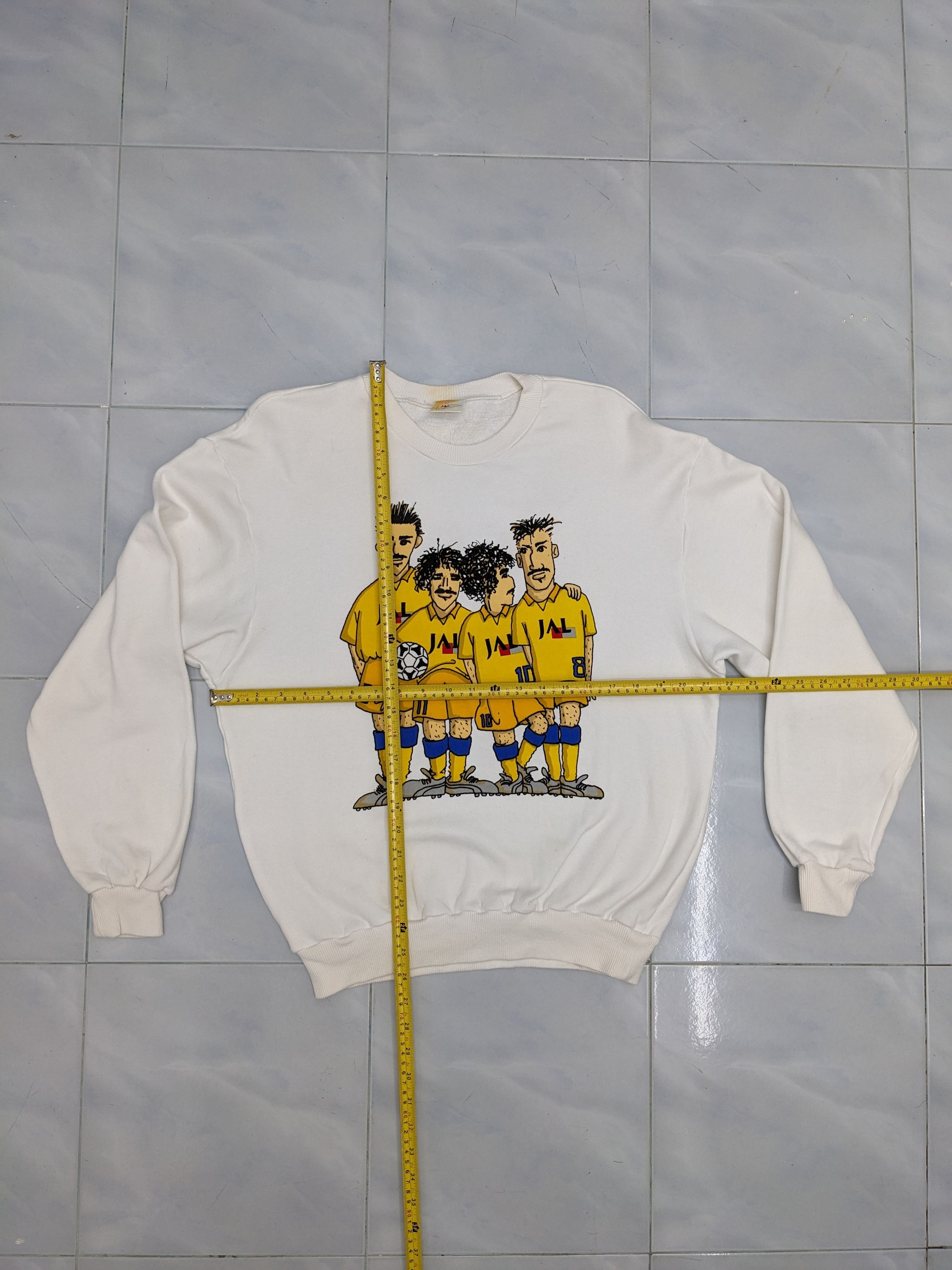 Japanese Brand × Vintage VINTAGE JAPANESE SHIMIZU S-PULSE JAL SWEATSHIRT Size US M / EU 48-50 / 2 - 8 Thumbnail