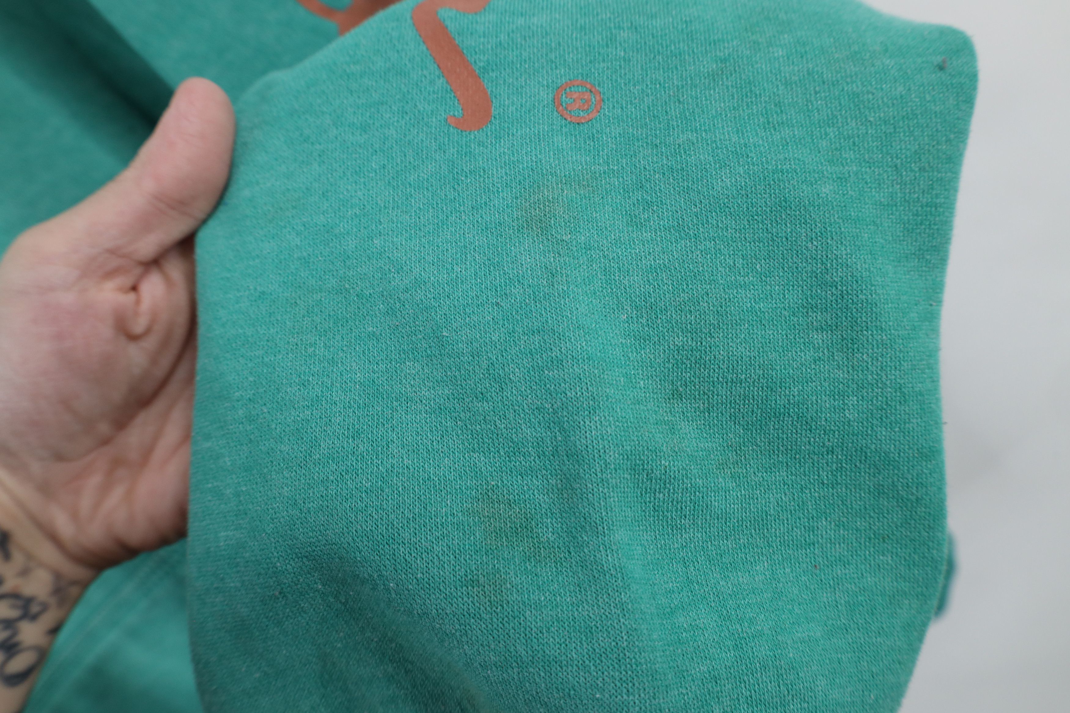 Eddie Bauer × Vintage Vintage Eddie Bauer Workwear Spell Out Hoodie Sweatshirt Size US XXL / EU 58 / 5 - 5 Thumbnail