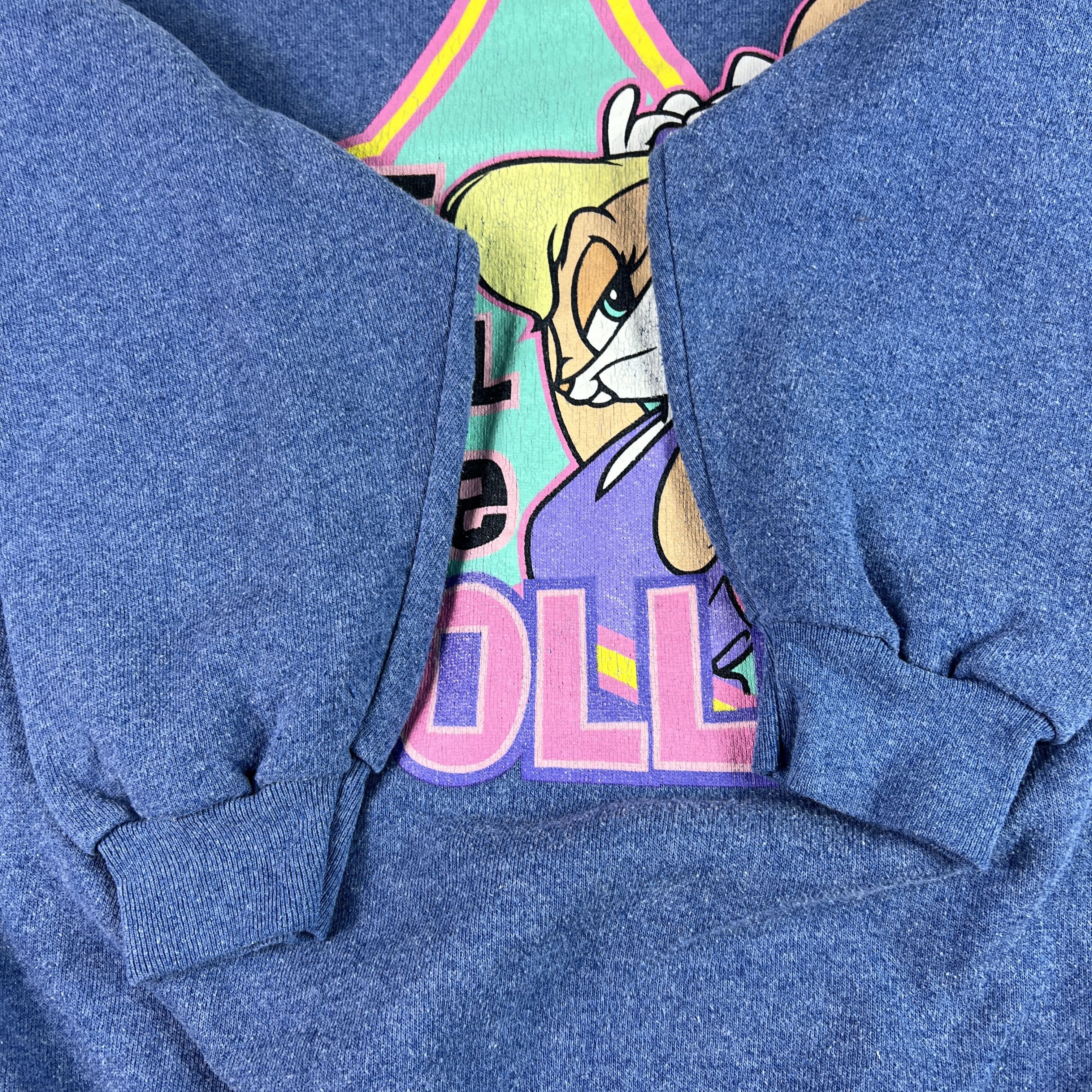 Warner Bros VTG Space Jam Lola Bunny Sweatshirt Dont Call Doll Crewneck Size L / US 10 / IT 46 - 6 Thumbnail