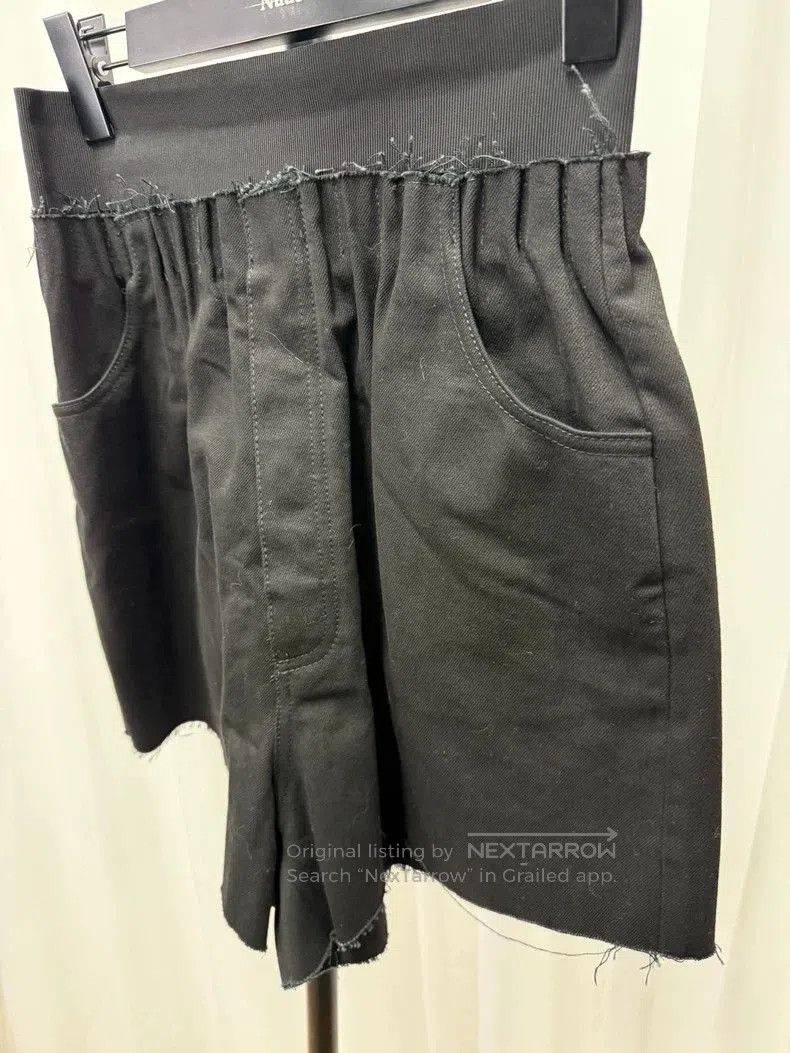 Raf Simons Black Denim Boxing Shorts by Raf Simons. Size US 32 / EU 48 - 3 Thumbnail