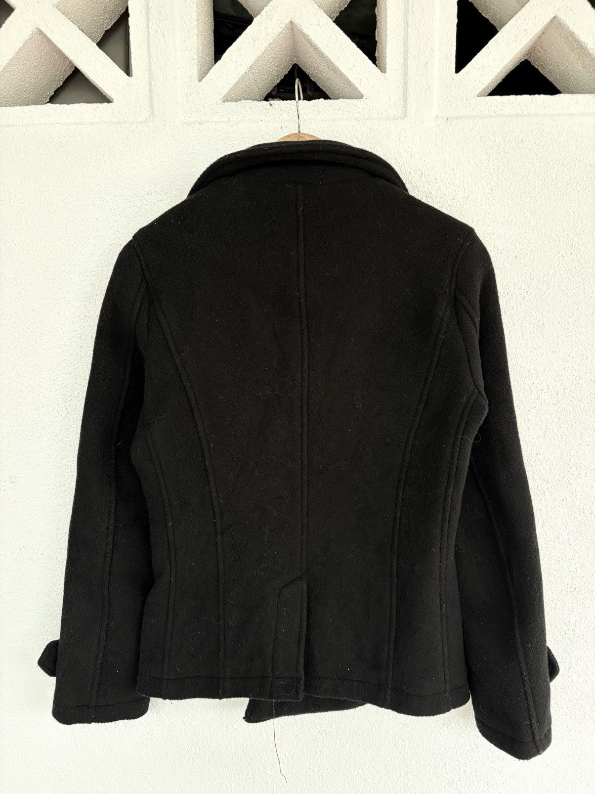 HARE Designer HARE Double Breasted Peacoat Wool Jacket Size US S / EU 44-46 / 1 - 8 Thumbnail