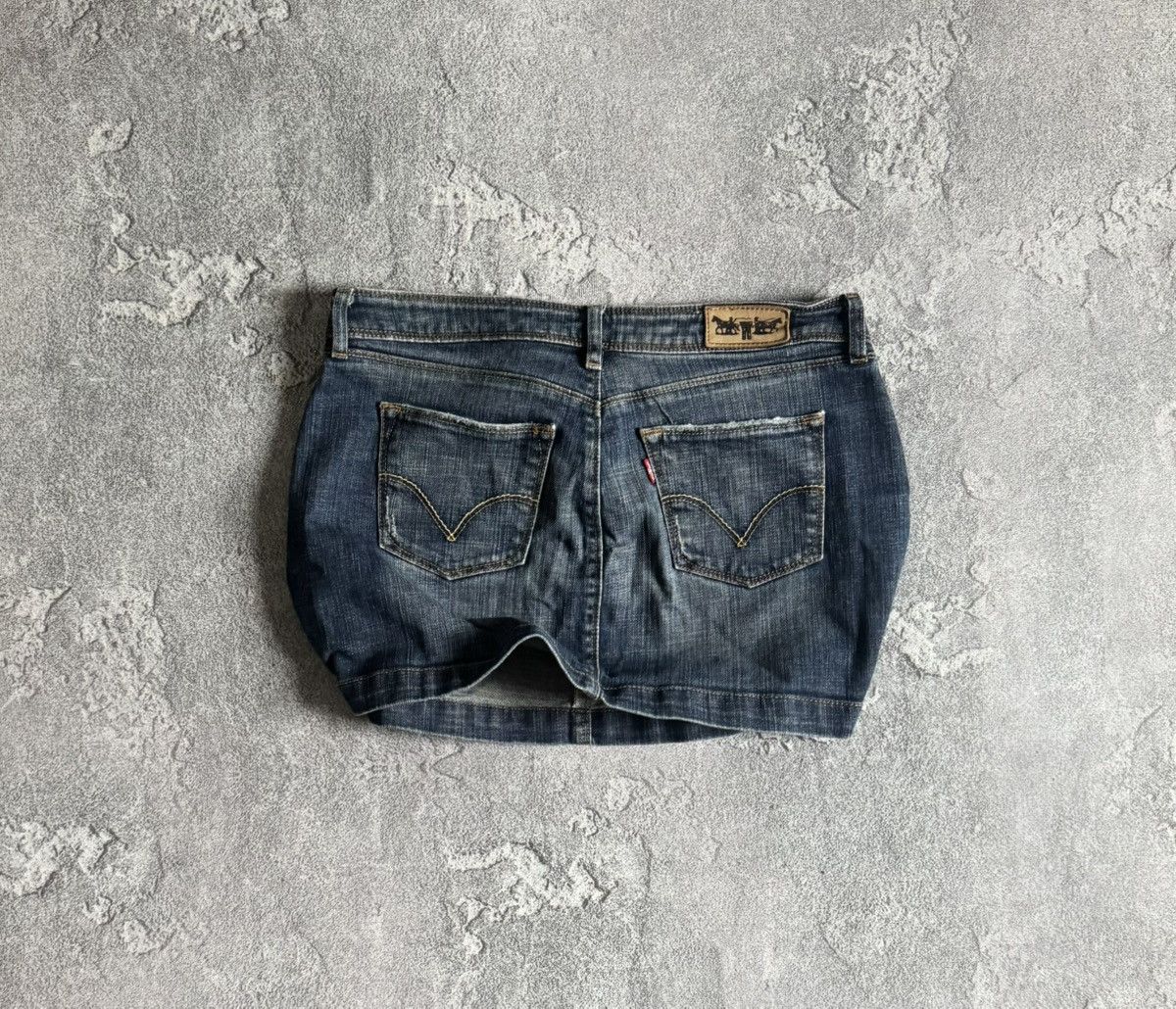 Levi's Levis Levi’s vintage denim y2k mini skirt punk opium Size 27" / US 4 / IT 40 - 1 Thumbnail