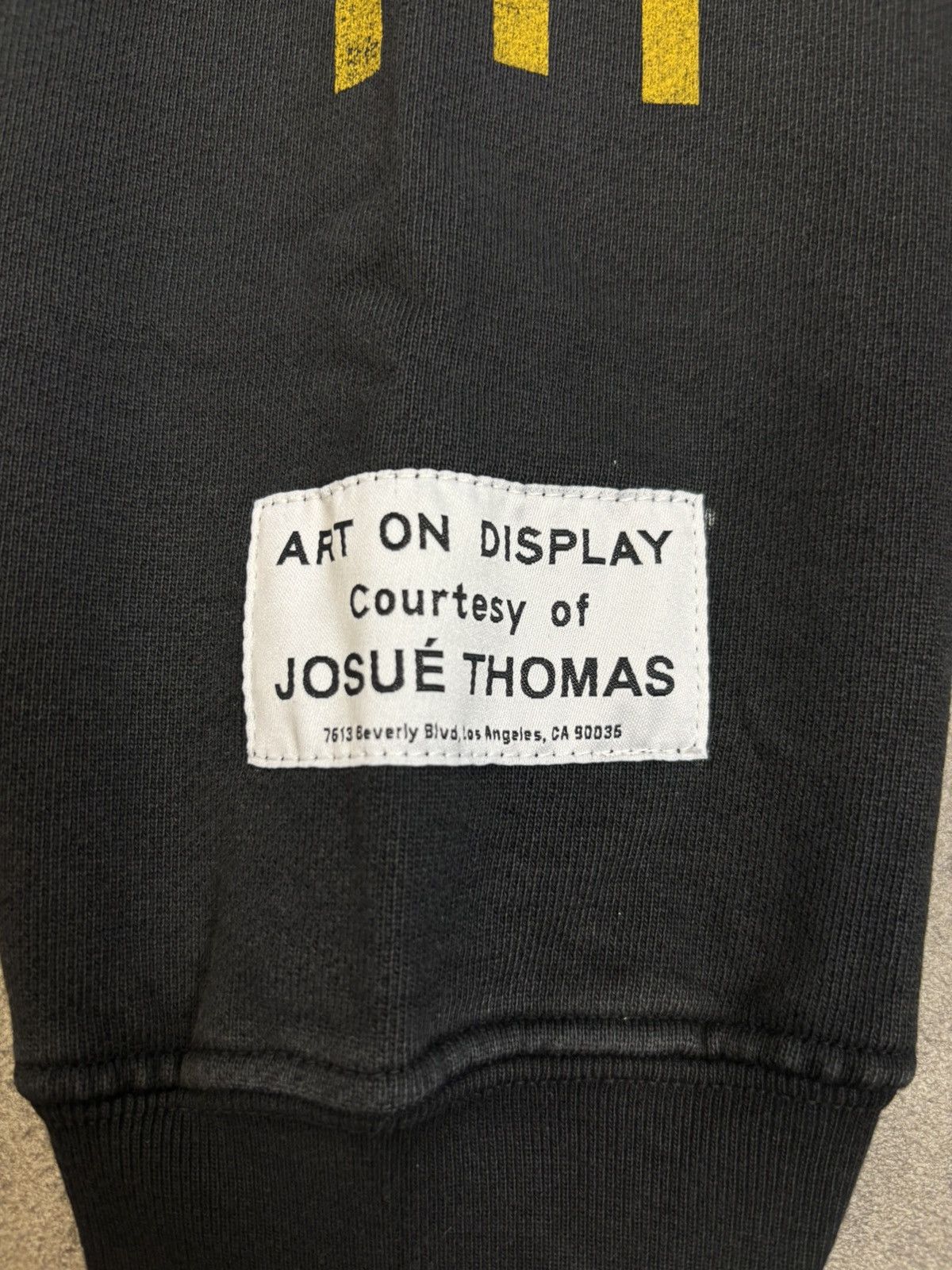 Gallery Dept. Gallery Dept Dept de la Gallery Hoodie, Black Size US XXL / EU 58 / 5 - 6 Thumbnail