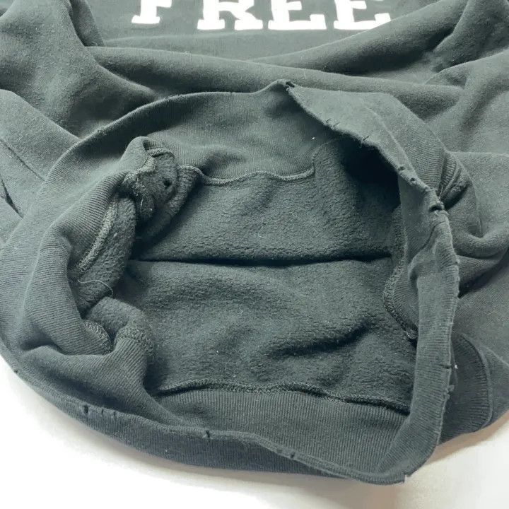 Balenciaga Balenciaga Balenciaga Black Crewneck Sweatshirt with Print Size US XS / EU 42 / 0 - 6 Thumbnail