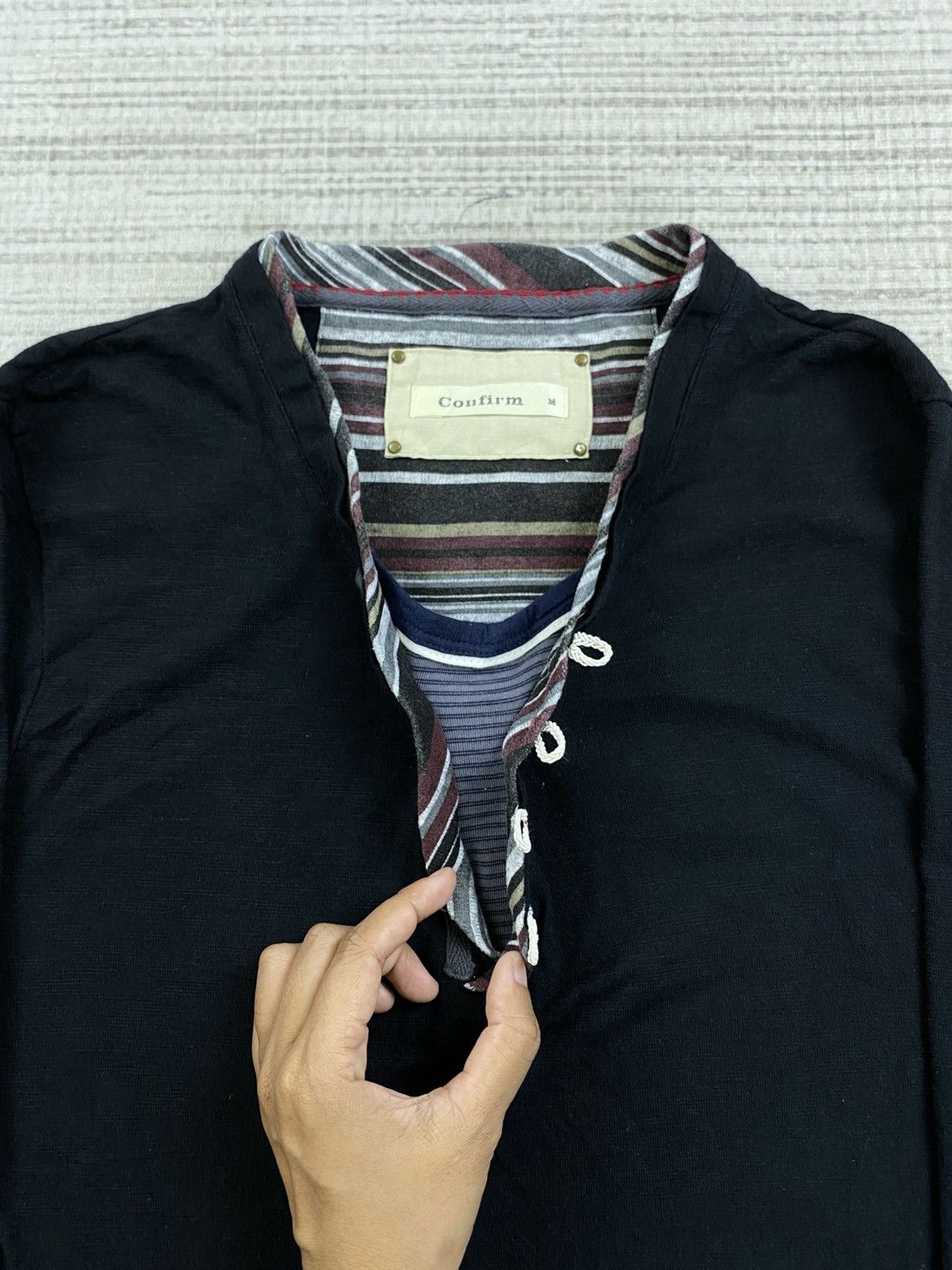 Japanese Brand Vintage Confirm Longsleeve Shirt Size US M / EU 48-50 / 2 - 5 Thumbnail