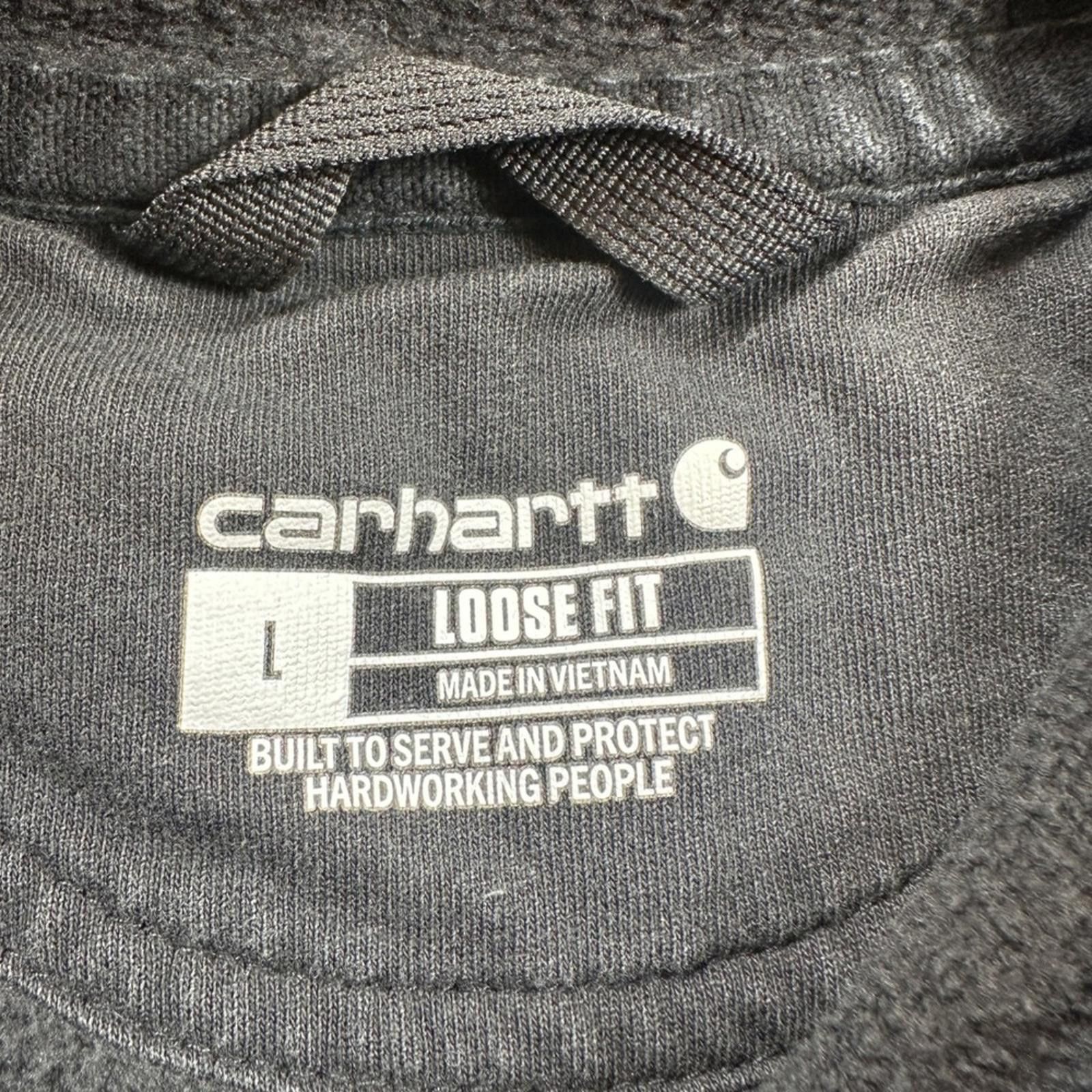 Carhartt Carhartt K288 BLK Hoodie Sweatshirt Men L Loose Fit Black Size US L / EU 52-54 / 3 - 4 Thumbnail