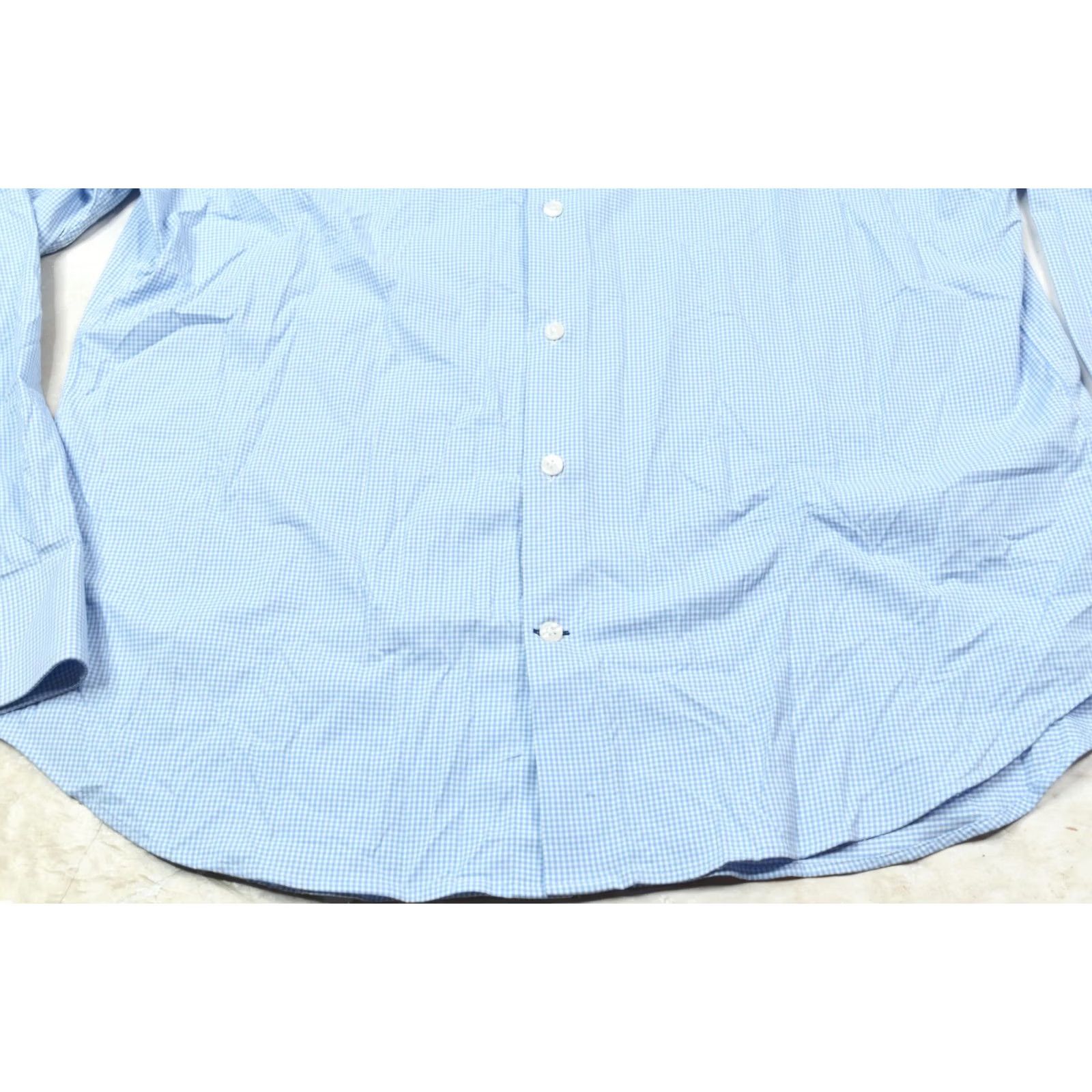 Bonobos Bonobos Performance Shirt Mens XL Blue Plaid Nylon Stretch Button-Up Athletic Shirt Size US XL / EU 56 / 4 - 4 Thumbnail