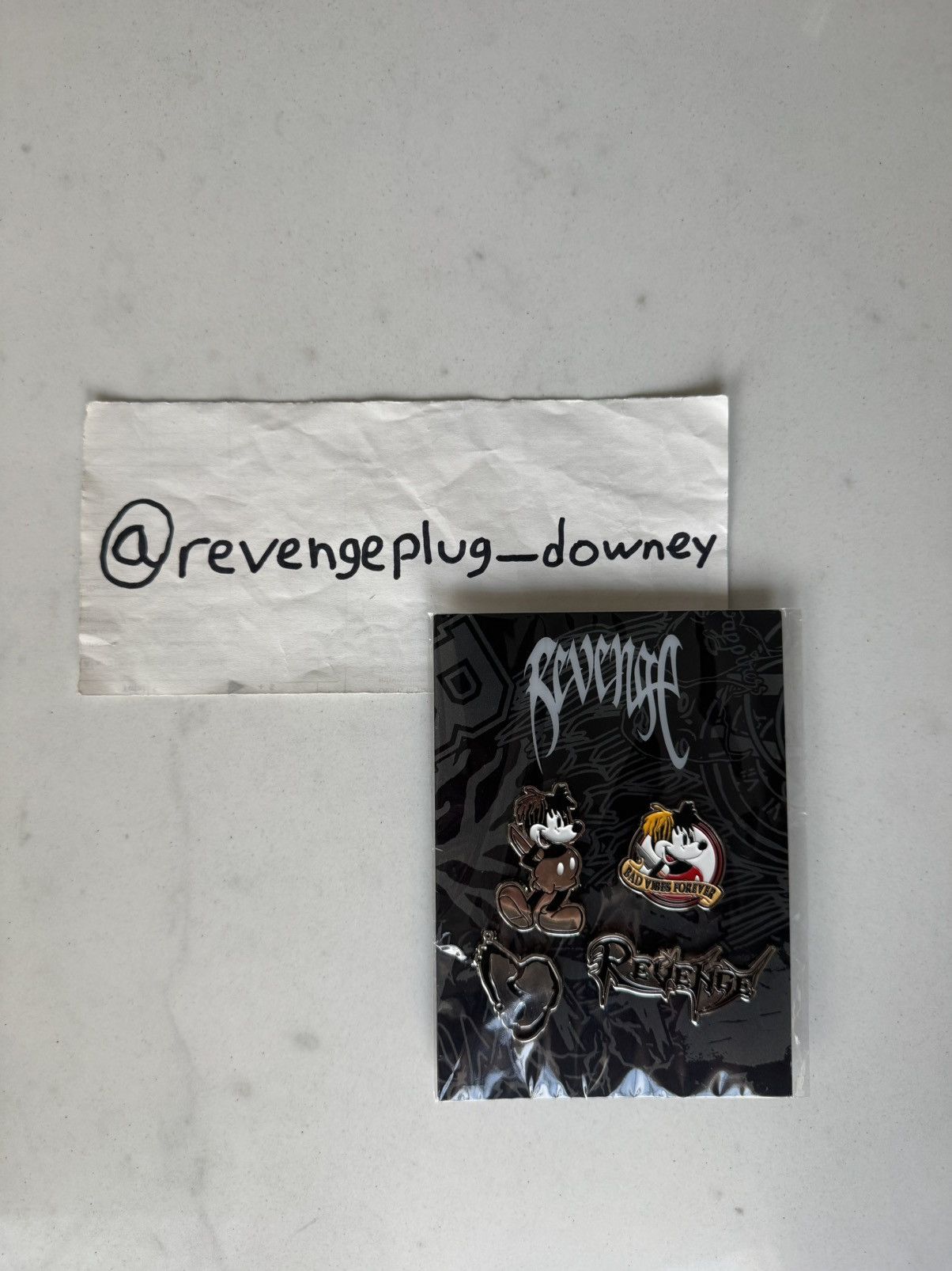 Revenge Revenge XXX Pin Set Size ONE SIZE - 1 Thumbnail