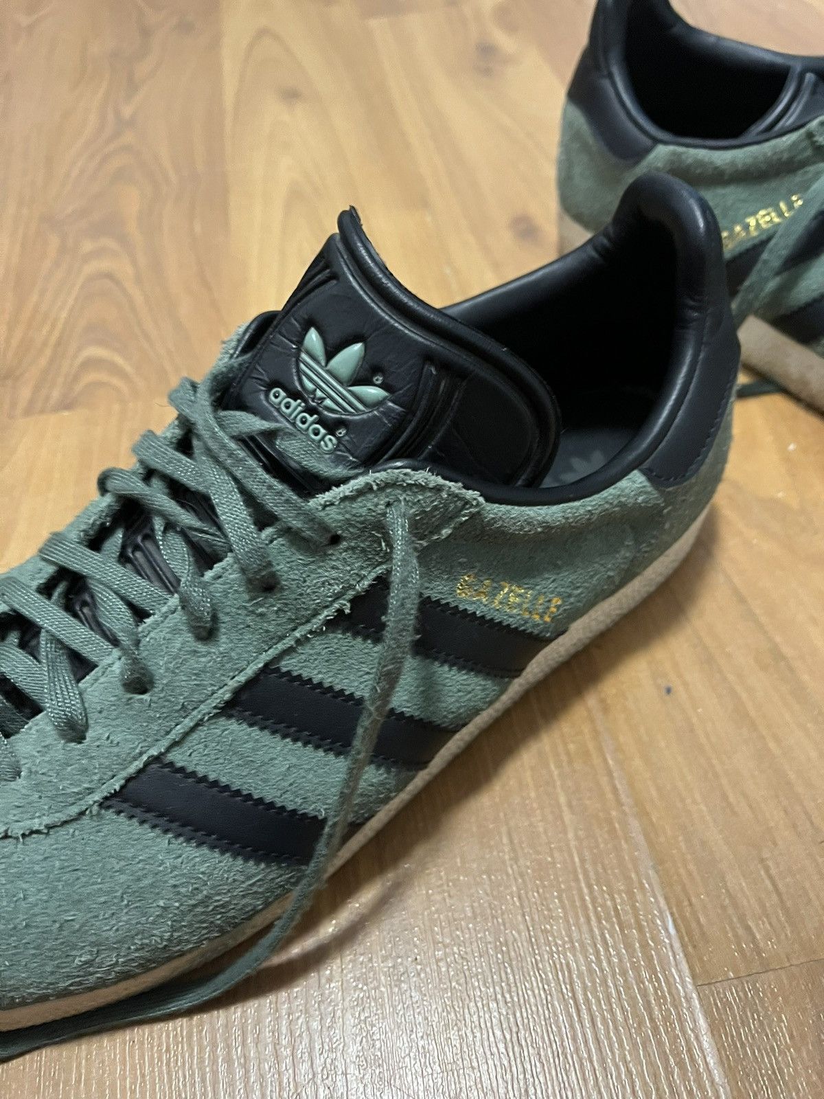 adidas gazelle silver green womens adidas Gazelle Bold - GS main image 0