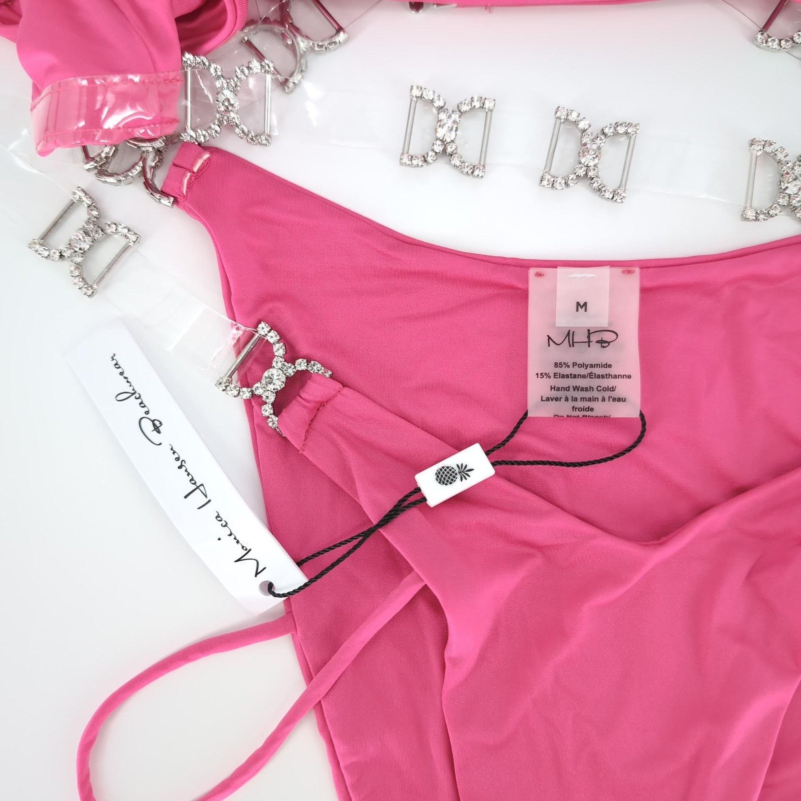 Other NWT Monica Hansen Shine Like A Diamond Pink Azalea Set -Sz M Size ONE SIZE - 13 Thumbnail