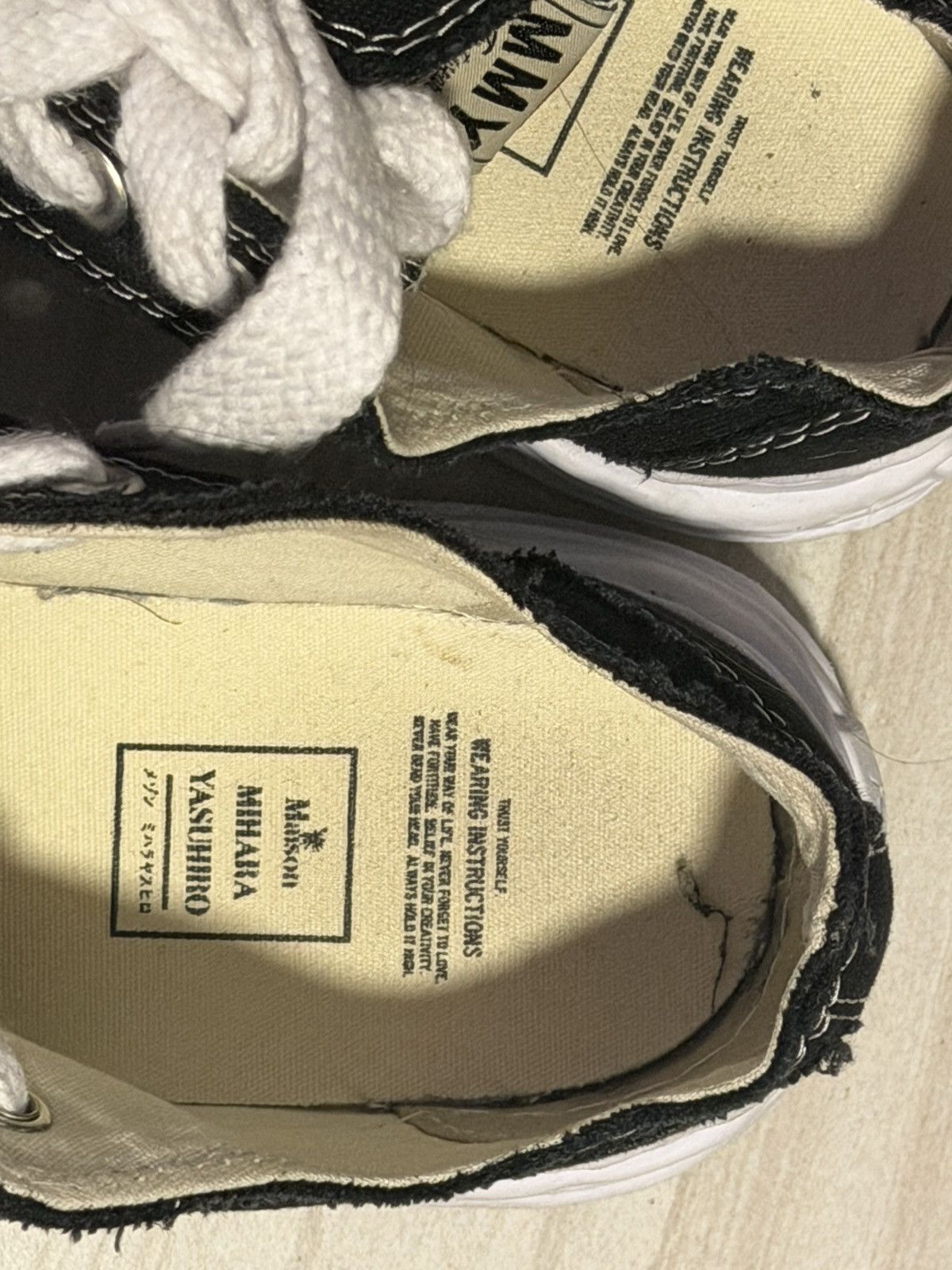 Maison MIHARA YASUHIRO Maison Mihara Yasuhiro Hank OG Sole Canvas Low Size US 7 / EU 40 - 8 Thumbnail