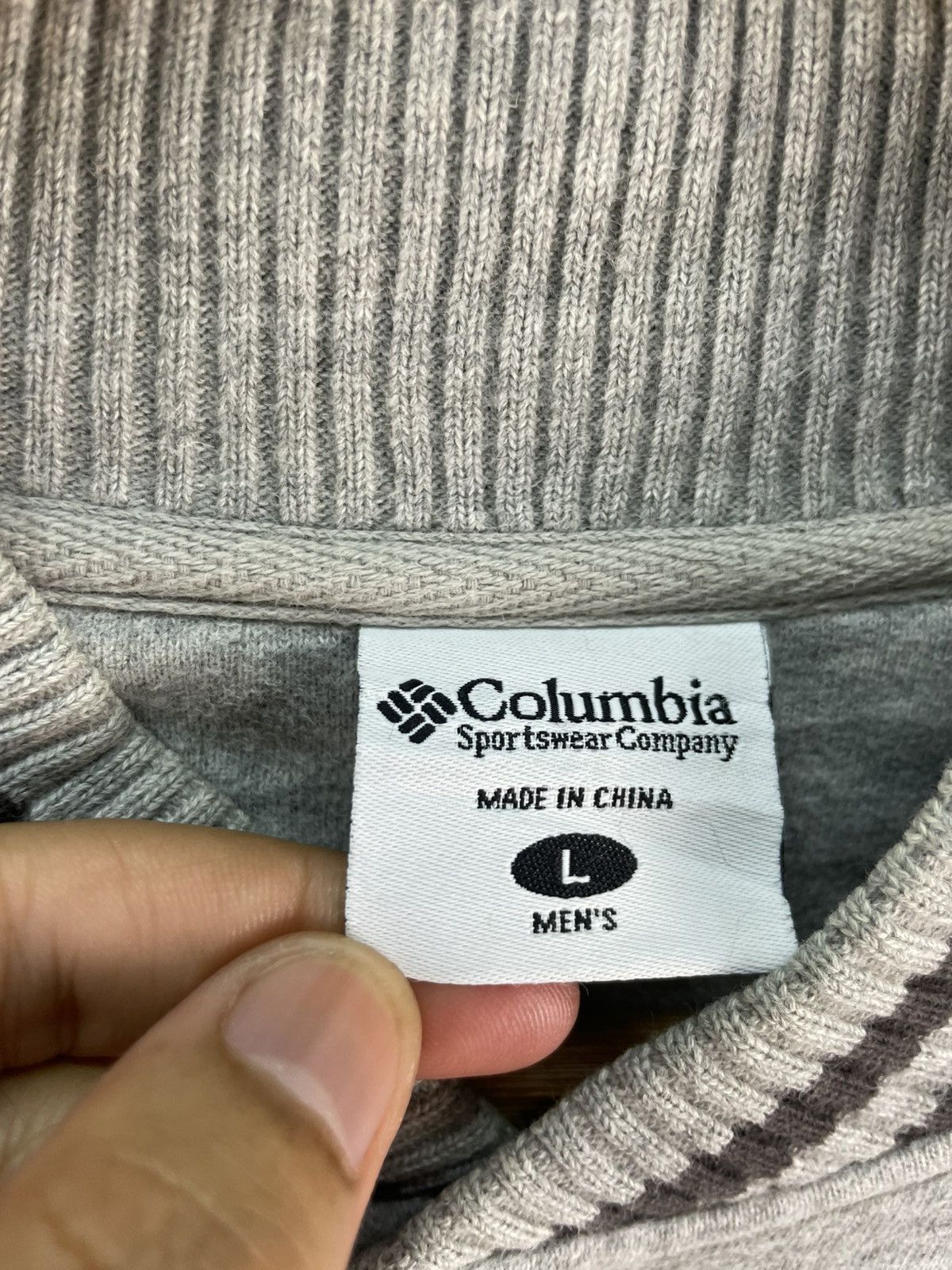Columbia × Vintage Vintage Columbia Baseball Jacket Varsity Outdoor Size US L / EU 52-54 / 3 - 4 Thumbnail