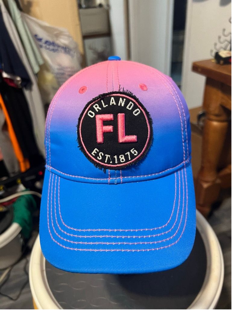 Other Women's GLOBALSUN Orlando Pink Blue Gradient Baseball Hat Size ONE SIZE - 1 Thumbnail