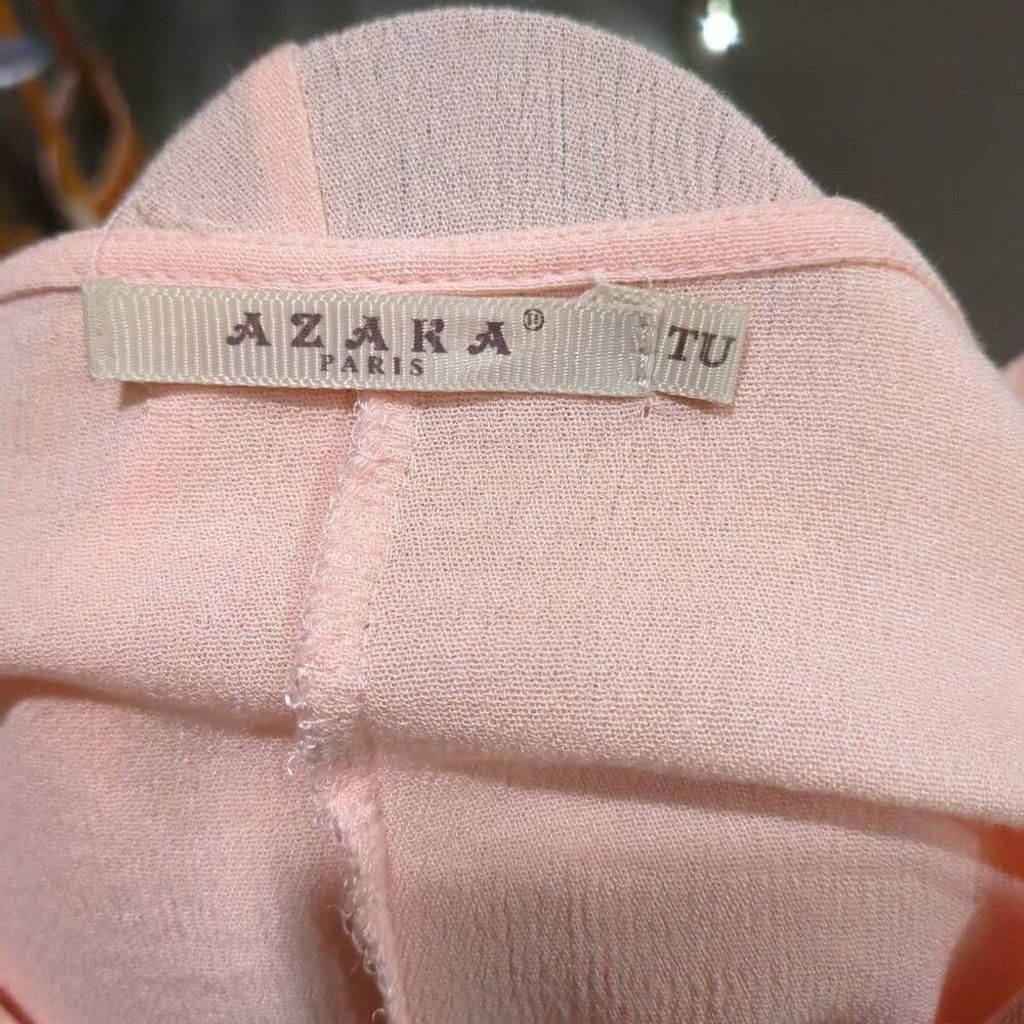 Other Azara Paris Womens Pink Gauze Beaded Beach Tunic Batwing Size M / US 6-8 / IT 42-44 - 7 Thumbnail