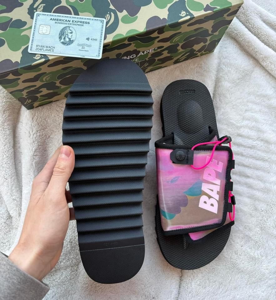 Bape x Suicoke Dao Lenticular Slides