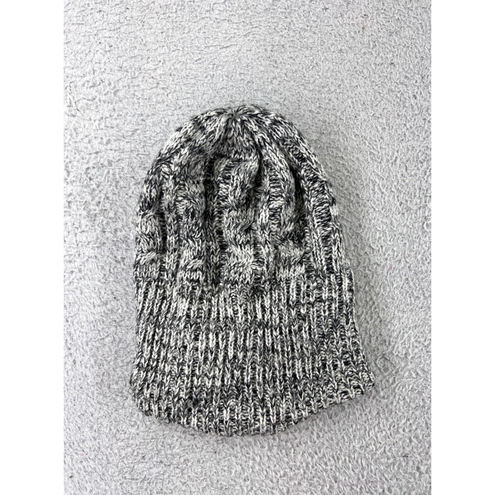 Vintage VINTAGE Beanie Hat Adult One Size Gray Lined Knit 100% Acrylic Ski Snowboard Winter Mens Size ONE SIZE - 3 Thumbnail