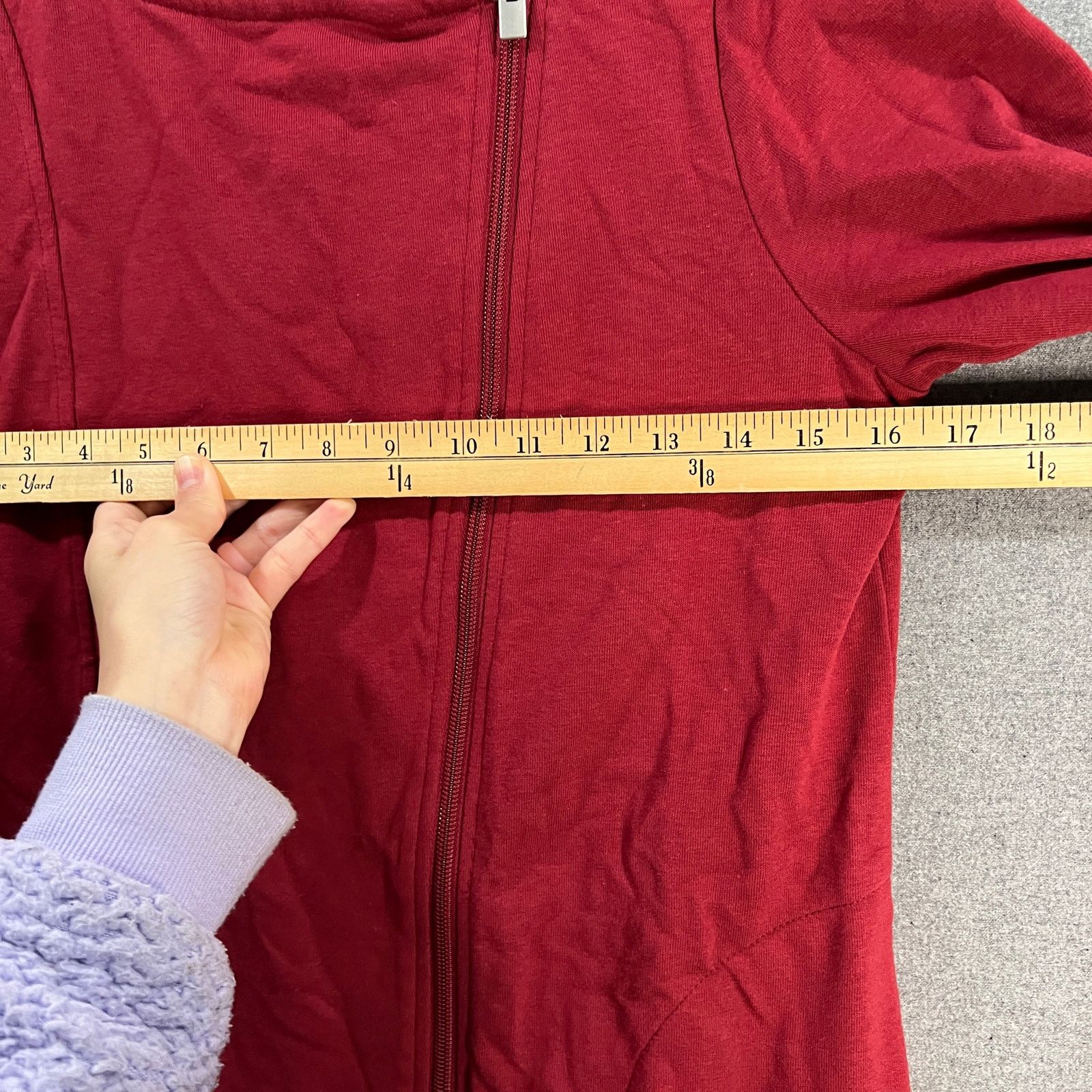 Other Sport Savvy French Terry Long Sleeve Side Zip Size XS / US 0-2 / IT 36-38 - 8 Thumbnail