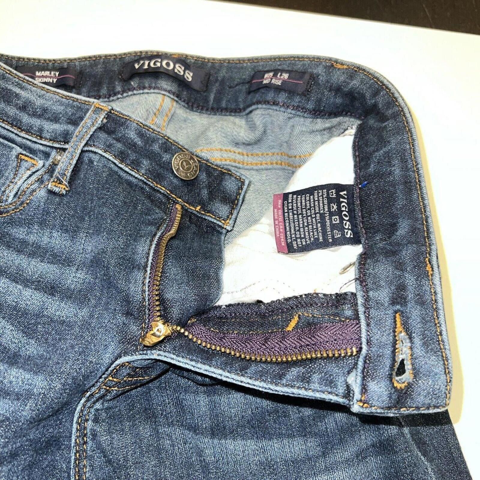 Other Vigoss Women's Blue Jeans Size 28" / US 6 / IT 42 - 6 Thumbnail