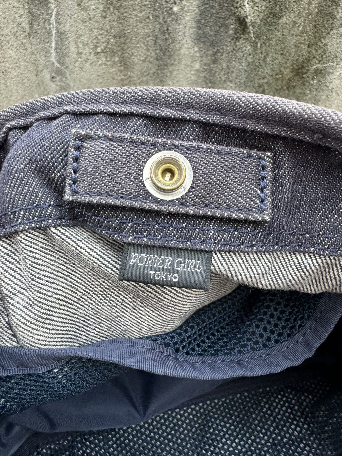 Porter Porter Made In Japan Denim Tote Bag Size ONE SIZE - 7 Thumbnail