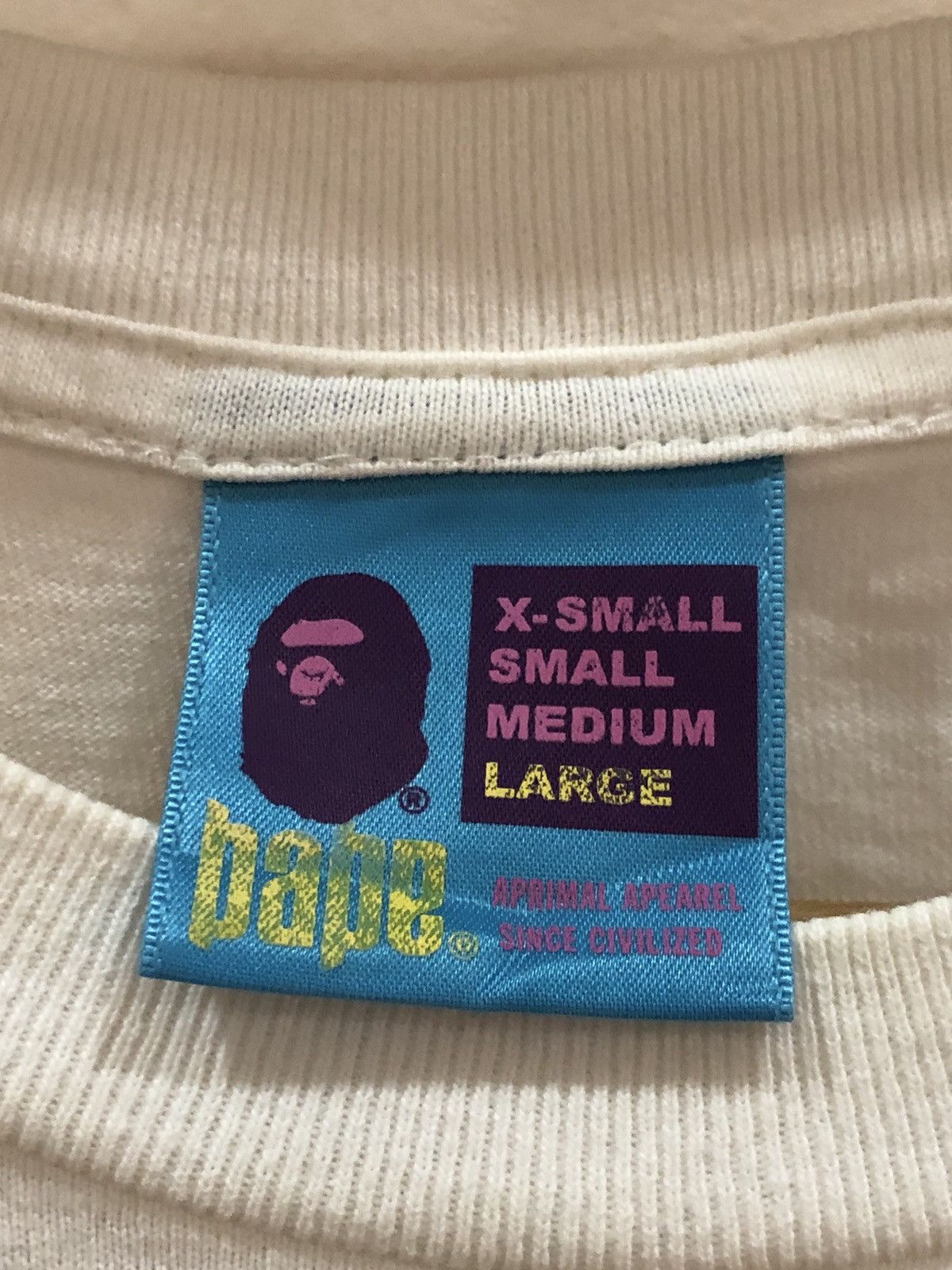 Bape × Kaws OG 2005 A Bathing Ape x Kaws Big Face Tee Size US L / EU 52-54 / 3 - 5 Thumbnail
