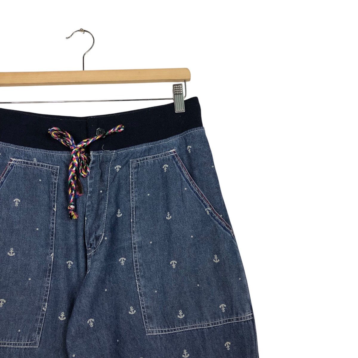 Japanese Brand 📌Power To The People Pants Polkadots Design Full Print Size 30" / US 8 / IT 44 - 6 Thumbnail