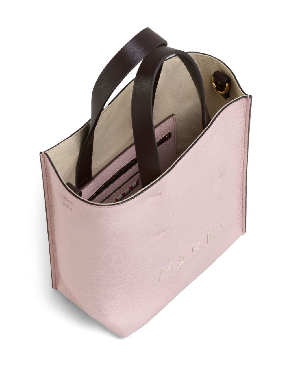 Marni o1w1db11125 Size :OS /Mini Museo Tote Bag in Light Pink Size ONE SIZE - 4 Thumbnail