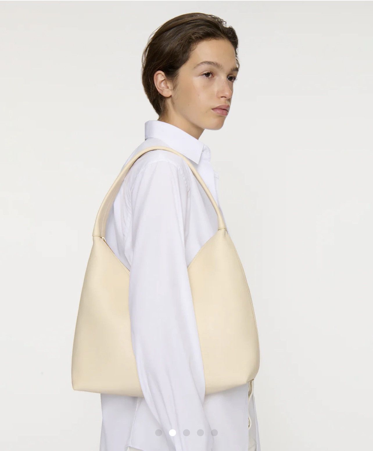 Mansur Gavriel Mansur Gavriel Candy Leather Hobo Bag Size ONE SIZE - 2 Thumbnail