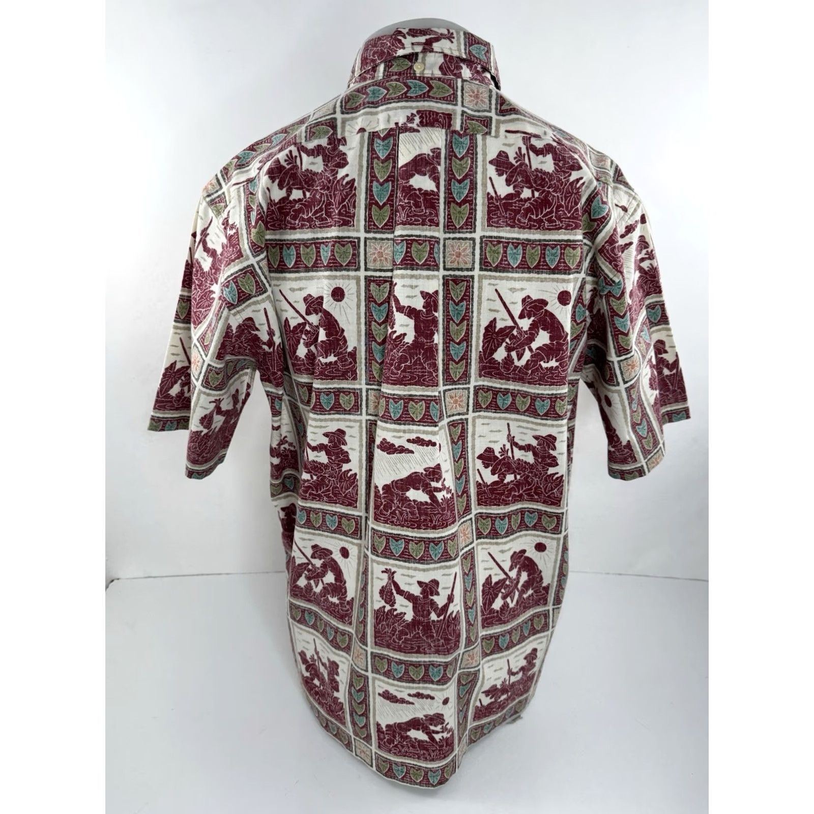 Reyn Spooner REYN SPOONER / DIETRICH VAREZ - Reverse Print L Hawaiian Aloha Pullover Shirt Shirt Men L Multicolor 90s Theme Mens Size US L / EU 52-54 / 3 - 3 Thumbnail