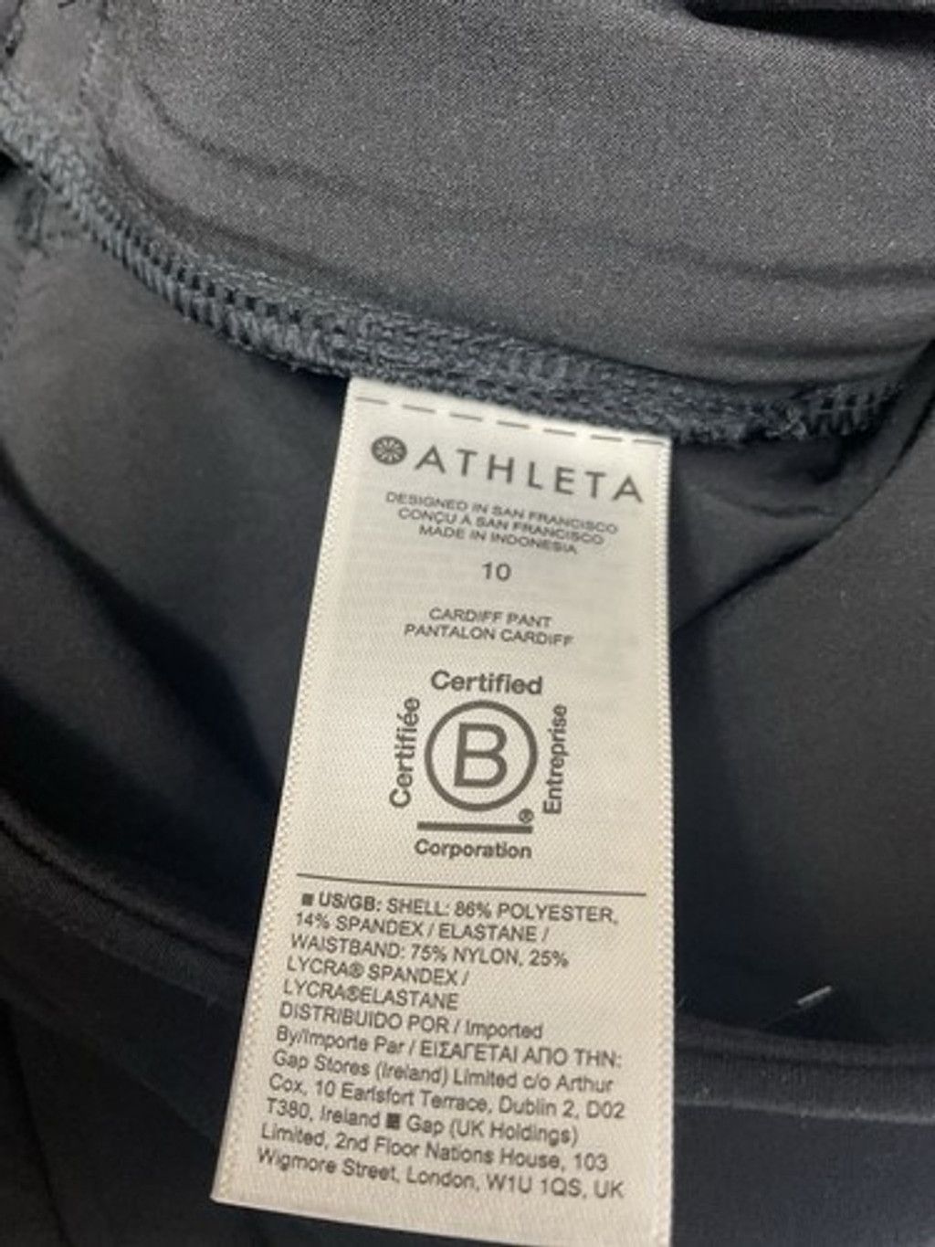 Athleta Athleta Paperbag Waist Tie Belt Tapered SkylinePants Women10 Size 32" / US 10 / IT 46 - 3 Thumbnail