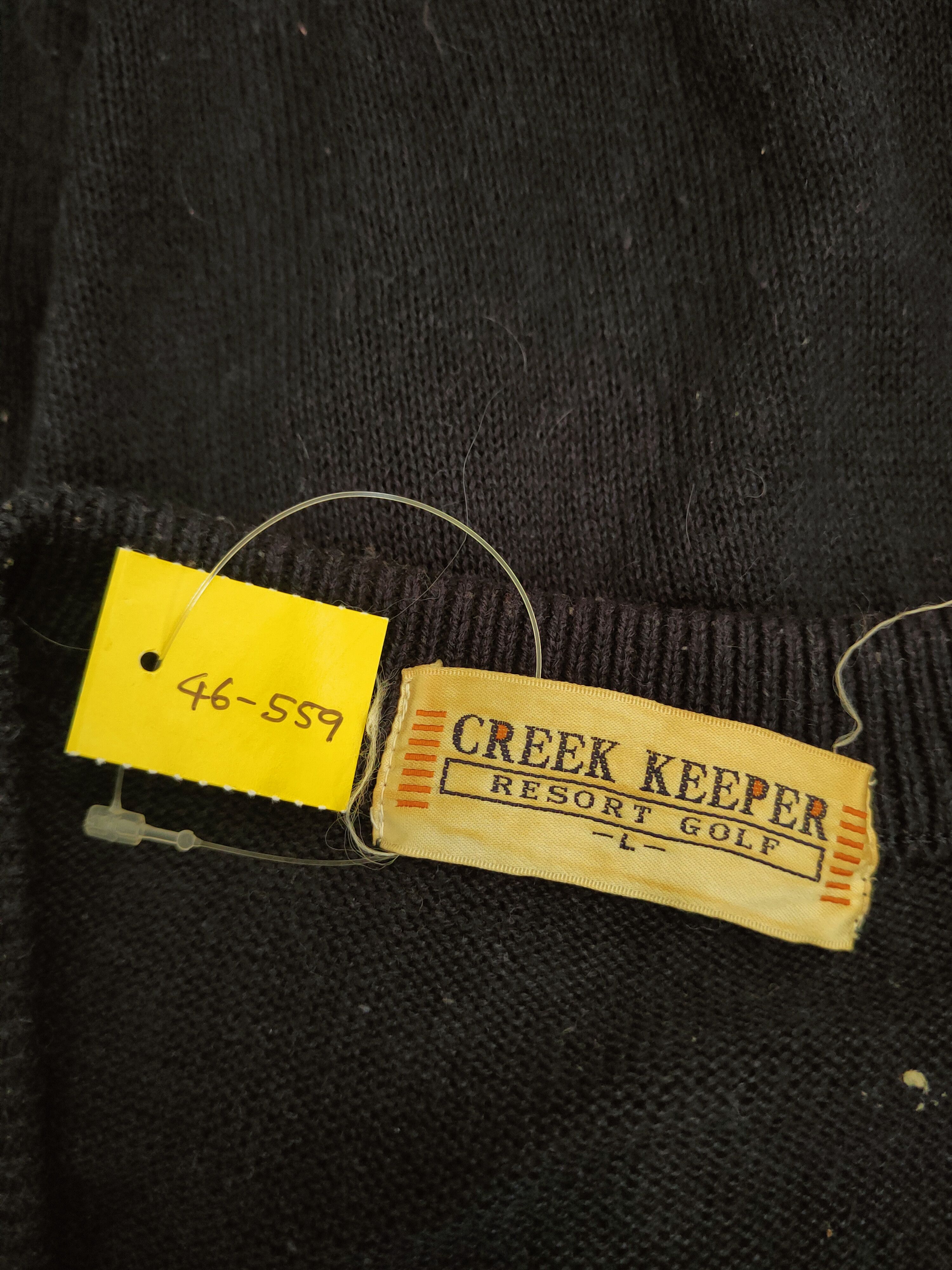 Japanese Brand DL Creek Keeper Navy Knitwear Cardigans #46-559 Size US L / EU 52-54 / 3 - 11 Thumbnail