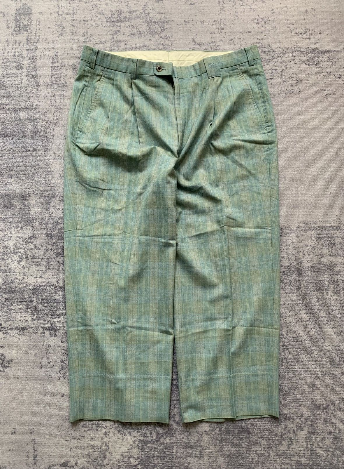 Clothing Burberry Pants Plaid Womens Clothing Burberry Pants