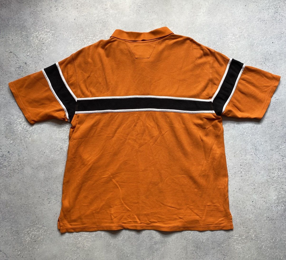 Harley Davidson Vintage Harley Davidson Mens Polo Shirt With Big Logo Size US XL / EU 56 / 4 - 4 Thumbnail