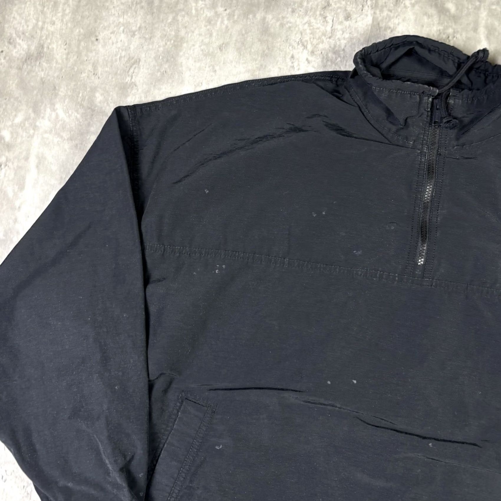 Jordan Brand VINTAGE Jordan Windbreaker Jacket Q-Zip Pullover 90s Basketball XL Black Nike USA Mens# Size US XL / EU 56 / 4 - 5 Thumbnail