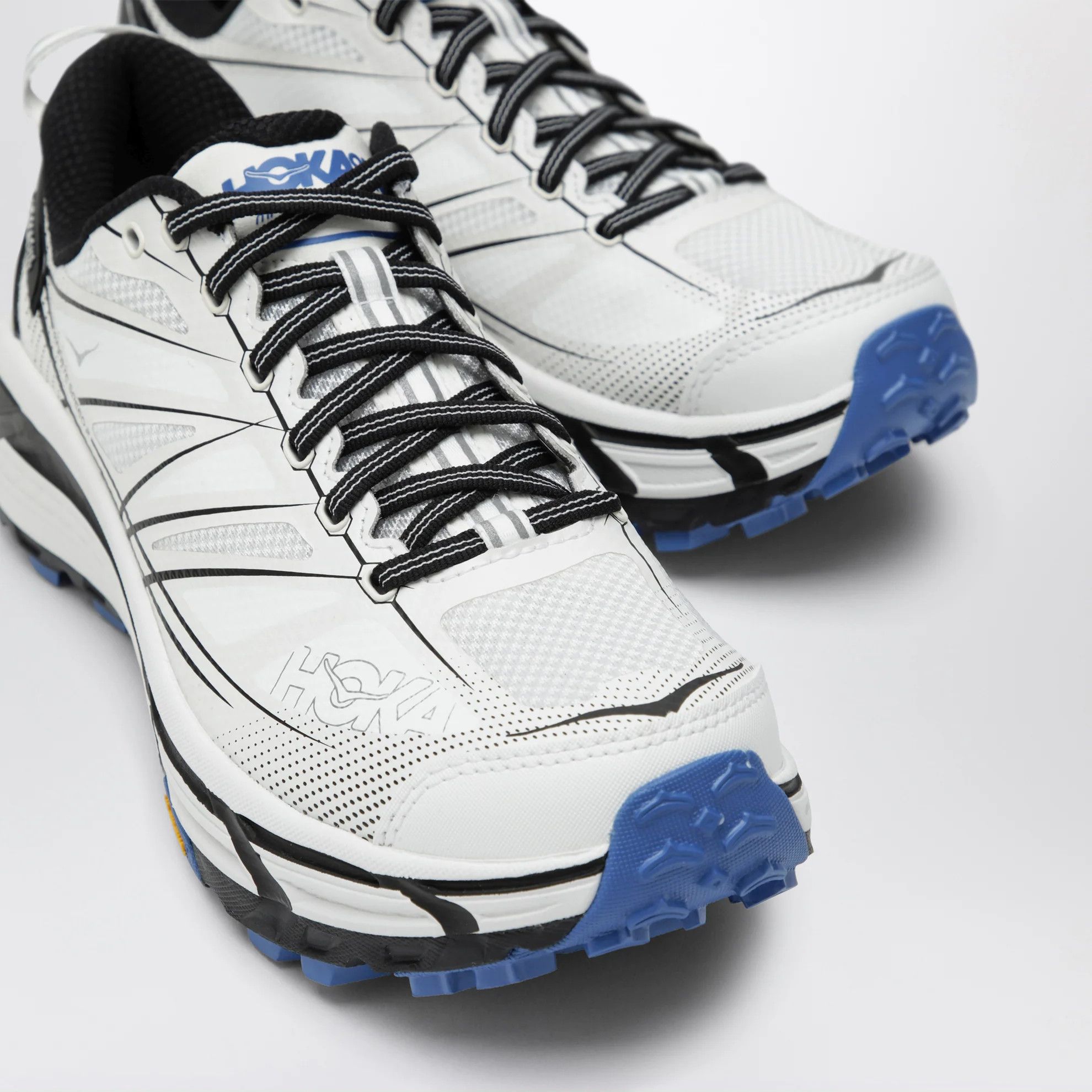 Hoka o1d2blof0426 Speed 2 Low-Top Sneakers in White/Black Size US 8.5 / EU 41-42 - 5 Thumbnail
