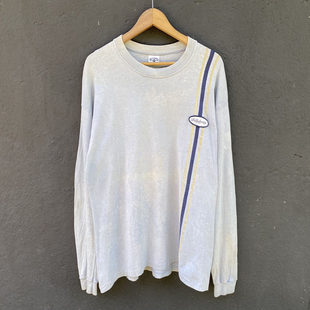 Billabong 💥SICK💥THRASHED Vintage 90s Billabong Surf ERD GRUNGE TEE Size US L / EU 52-54 / 3 - 1 Thumbnail