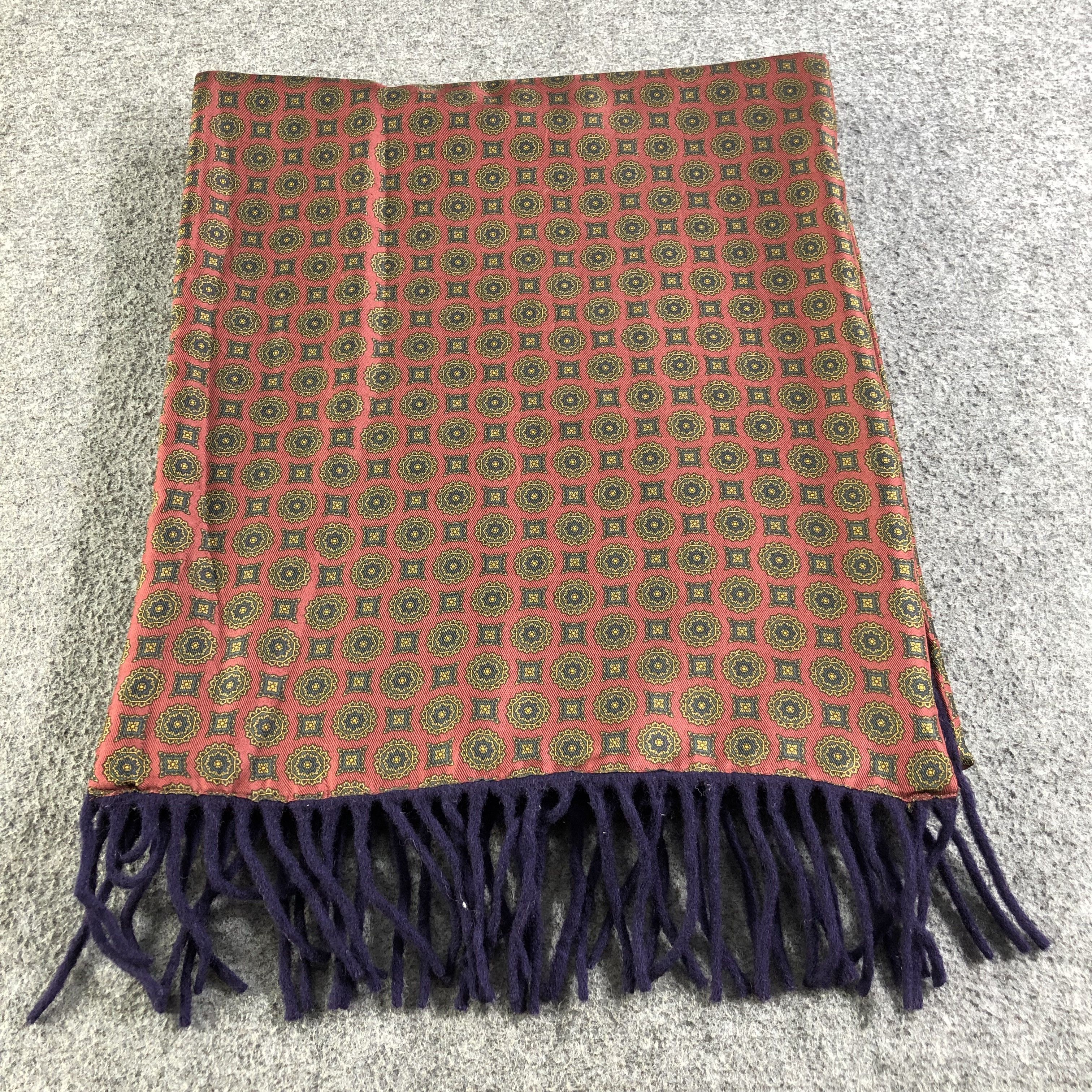 Hypebeast Bettini Silk Wool Scarf Muffler V1285 Size ONE SIZE - 2 Thumbnail