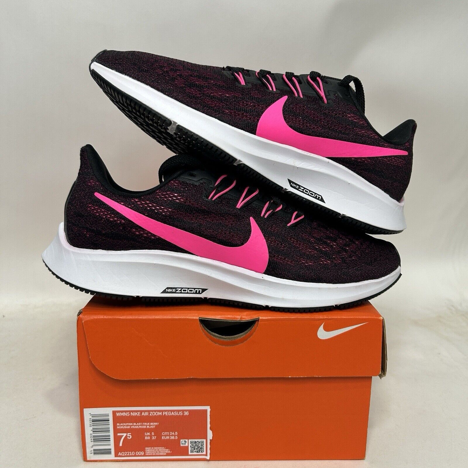 Nike Air Zoom Pegasus 37 WMNS “True Berry Pink Blast” 2024