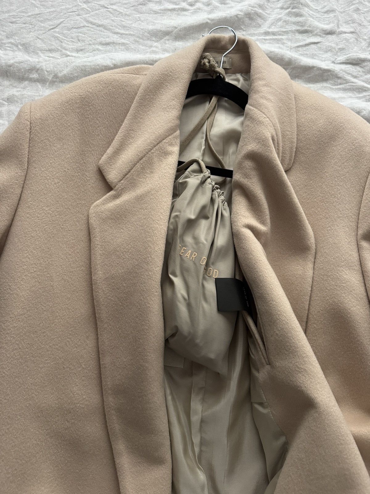 Fear of God Fear of God Eternal Overcoat in Beige Size US S / EU 44-46 / 1 - 2 Thumbnail